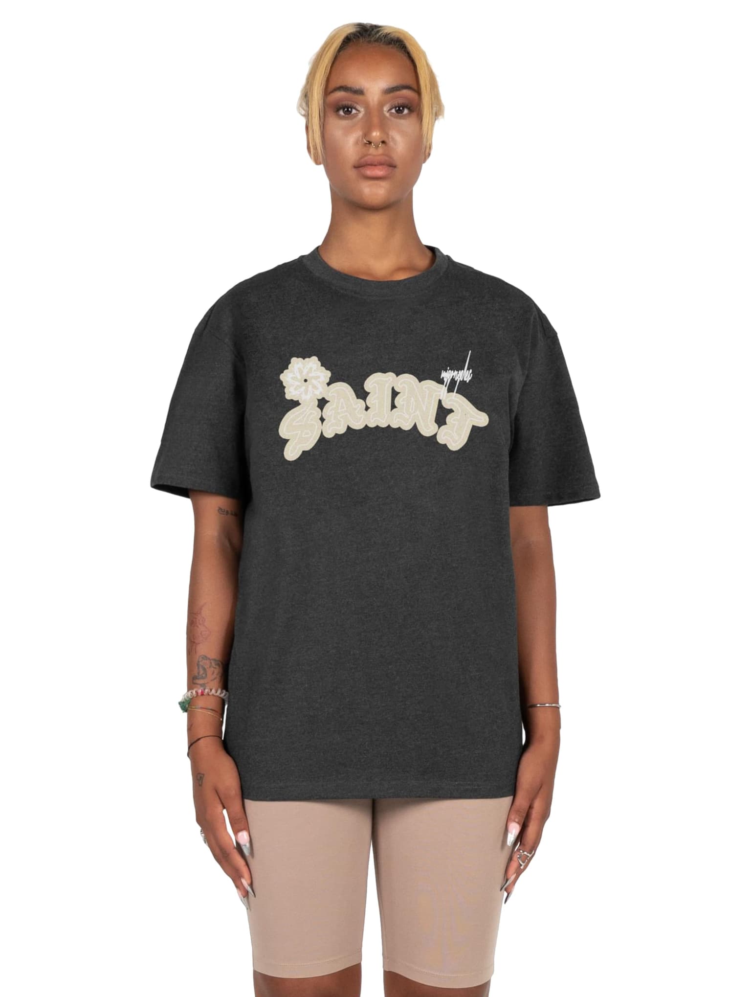 MJ Gonzales Ladies Saint x Heavy Oversized Tee – Bild 3