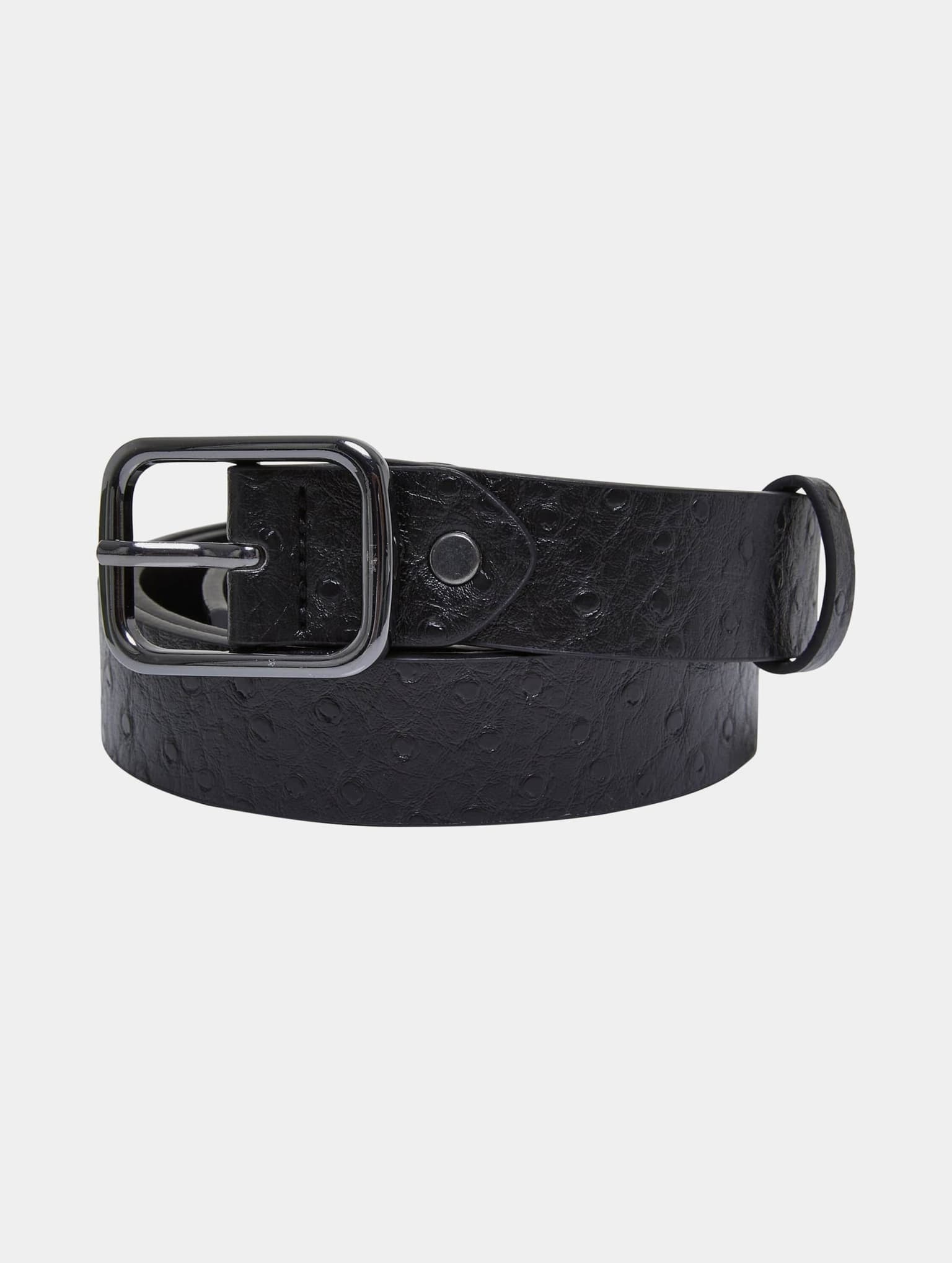 Urban Classics Ostrich Synthetic Leather Belt 2-Pack – Bild 2