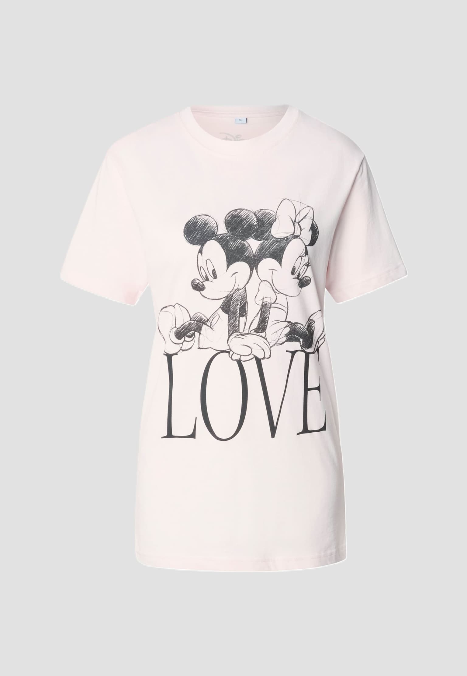 Merchcode Ladies Minnie Loves Mickey Tee – Bild 3