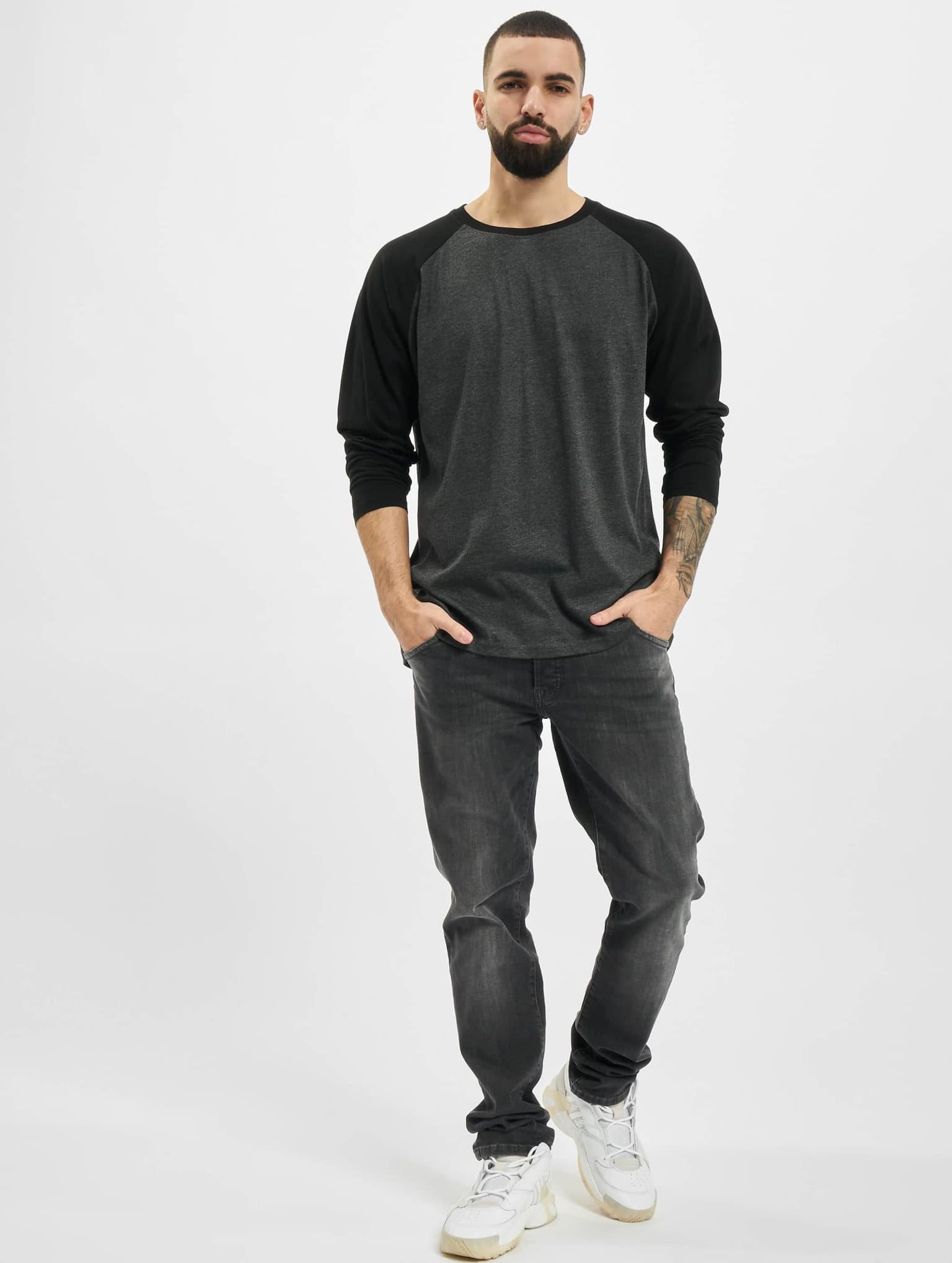 Urban Classics Raglan Contrast LS – Bild 4