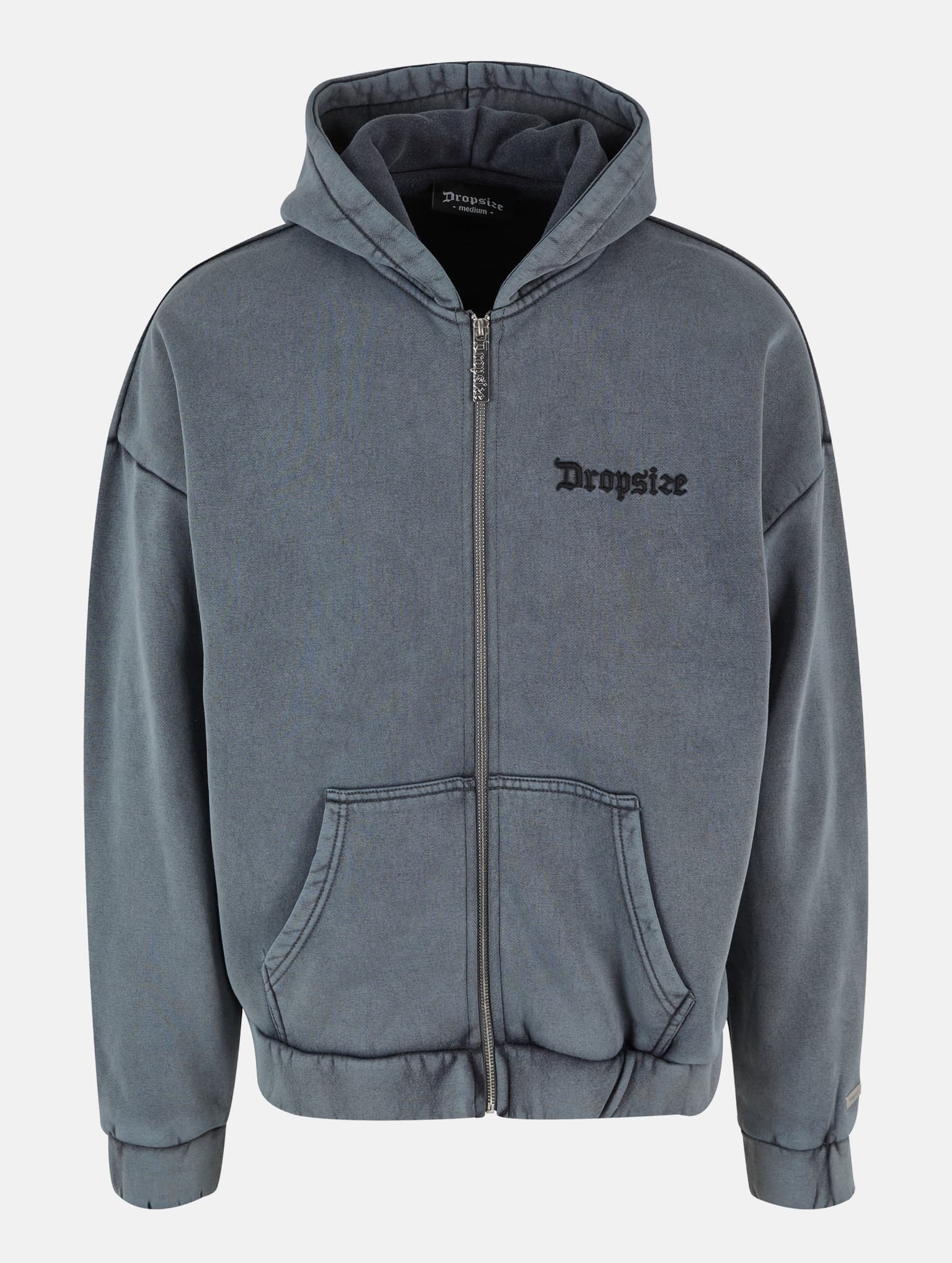 Dropsize Super Heavy Blank Zip Hoodie – Bild 4