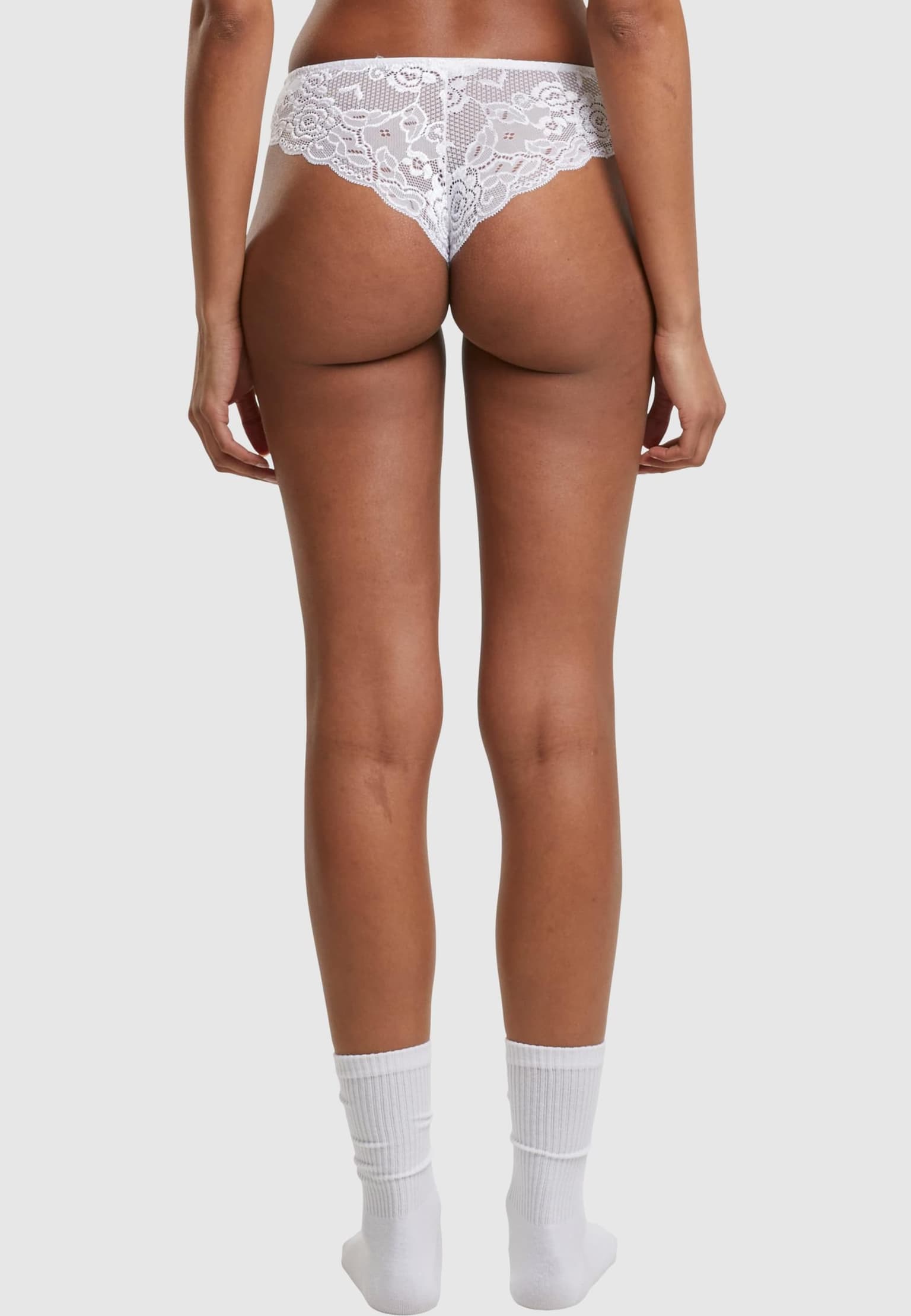Urban Classics Ladies Allover Lace Brazilian 2-Pack – Bild 3
