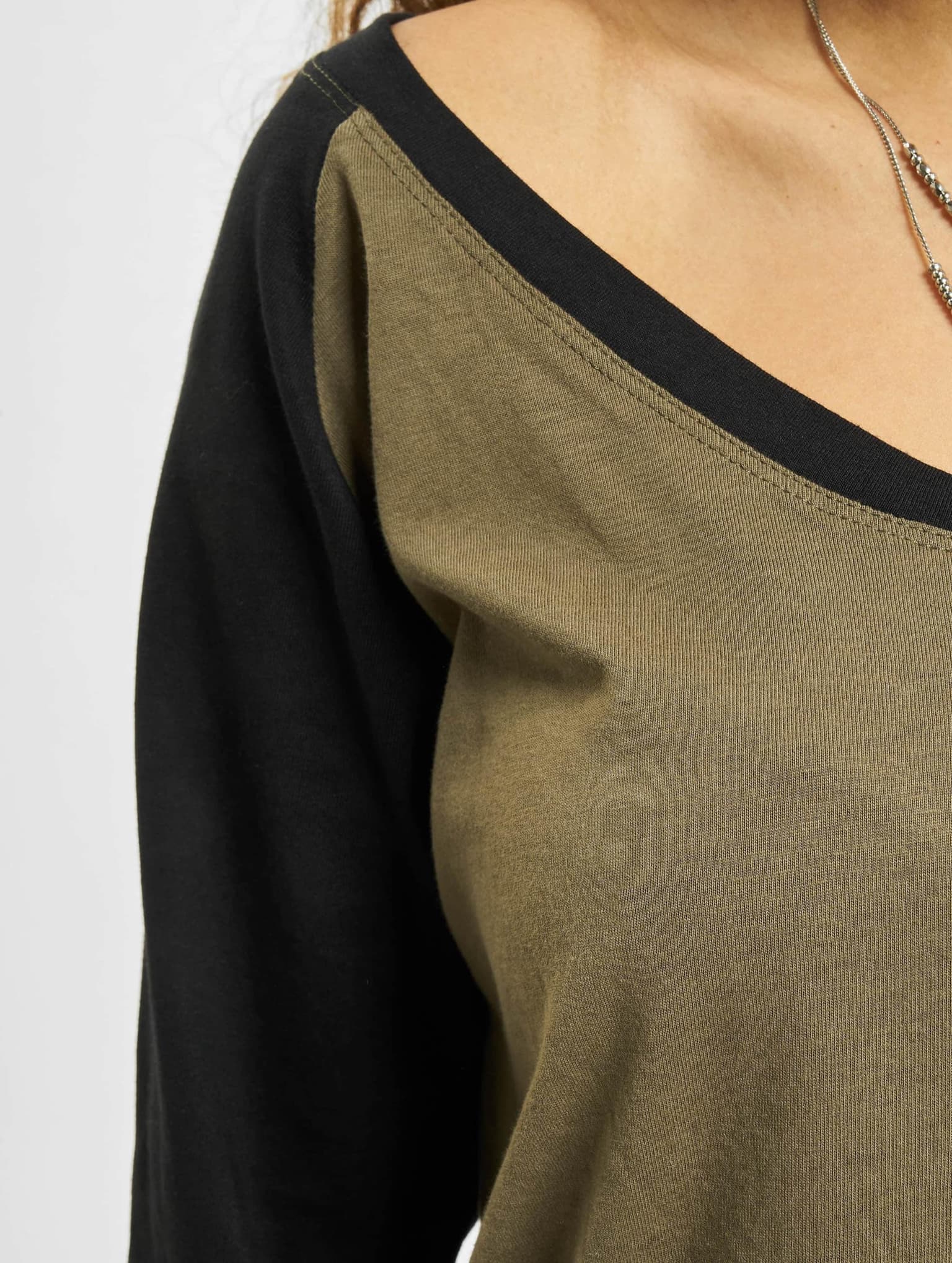 Urban Classics Ladies 3/4 Contrast Raglan Tee – Bild 4