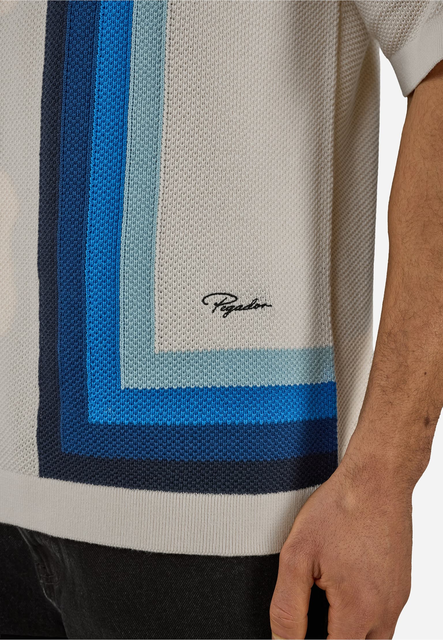 PEGADOR Tellero Pique Knit Polo – Bild 3