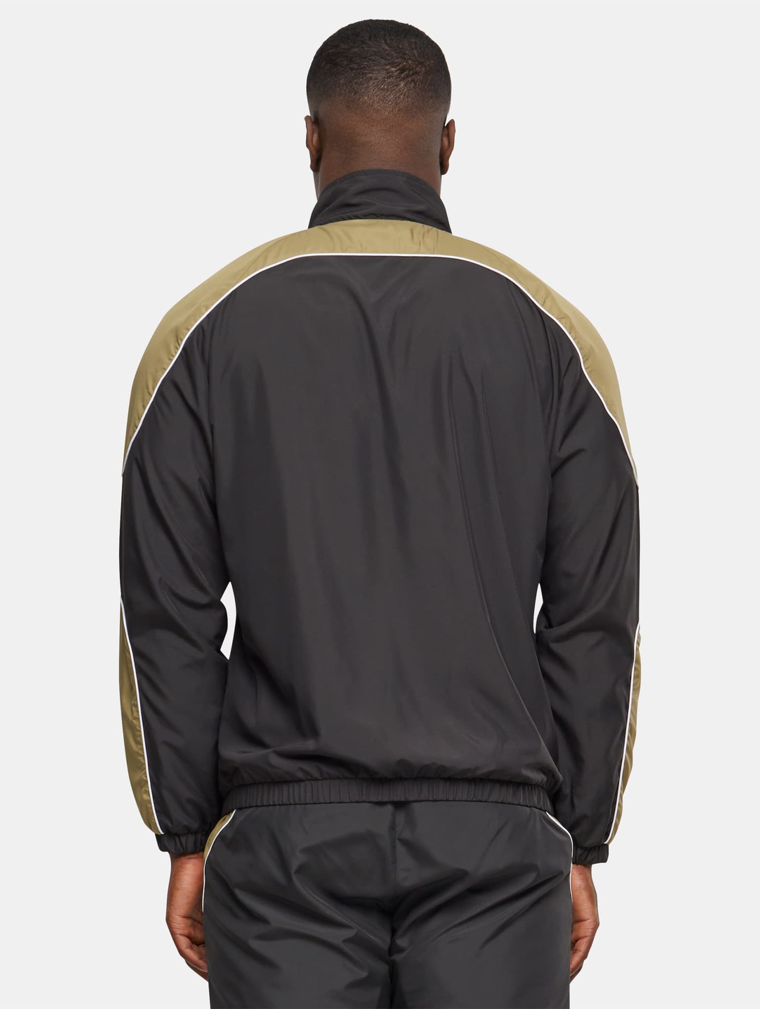 Urban Classics Piped Track Übergangsjacke – Bild 2