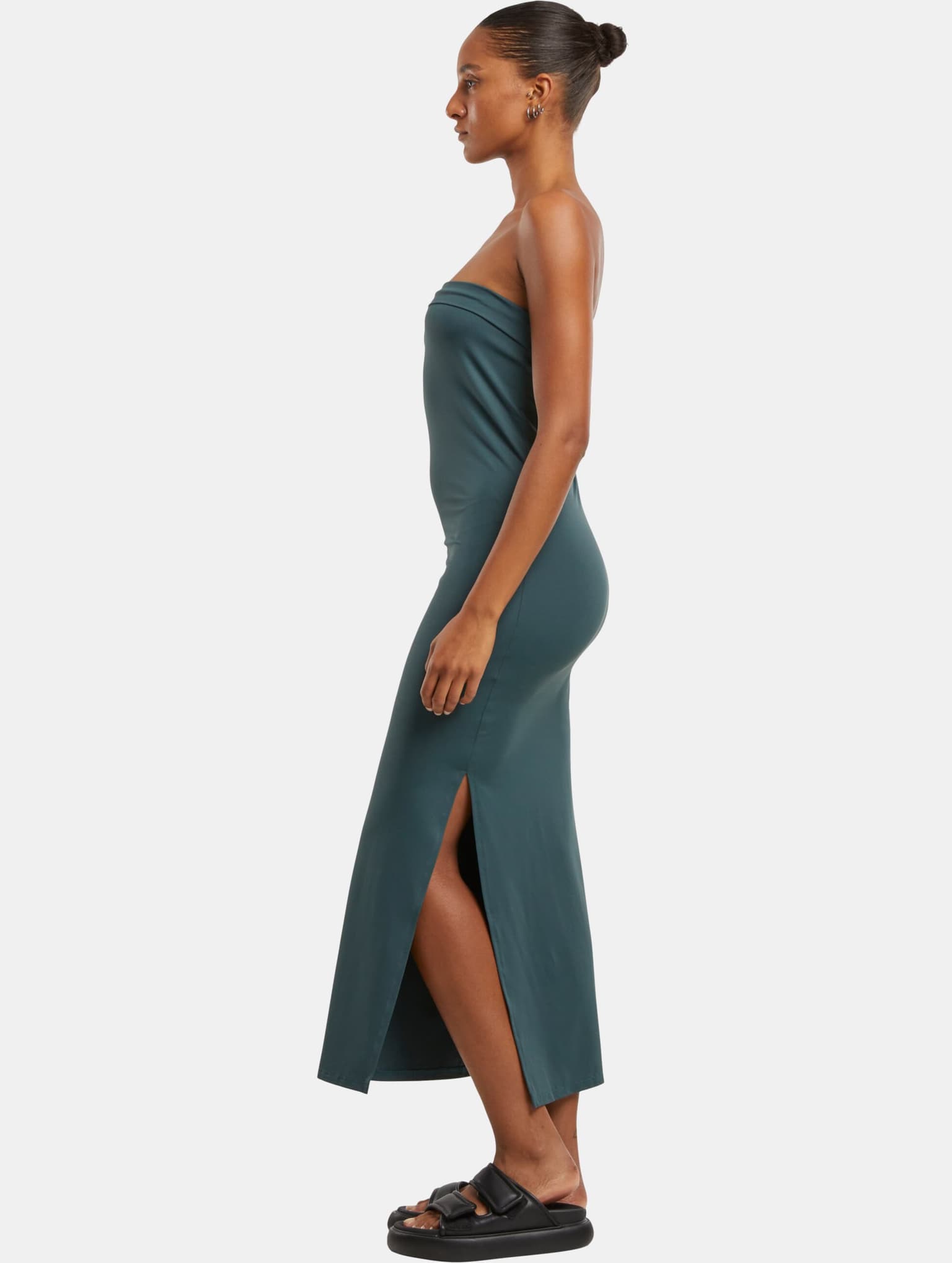 Urban Classics Ladies Bandeau Midi Dress – Bild 3