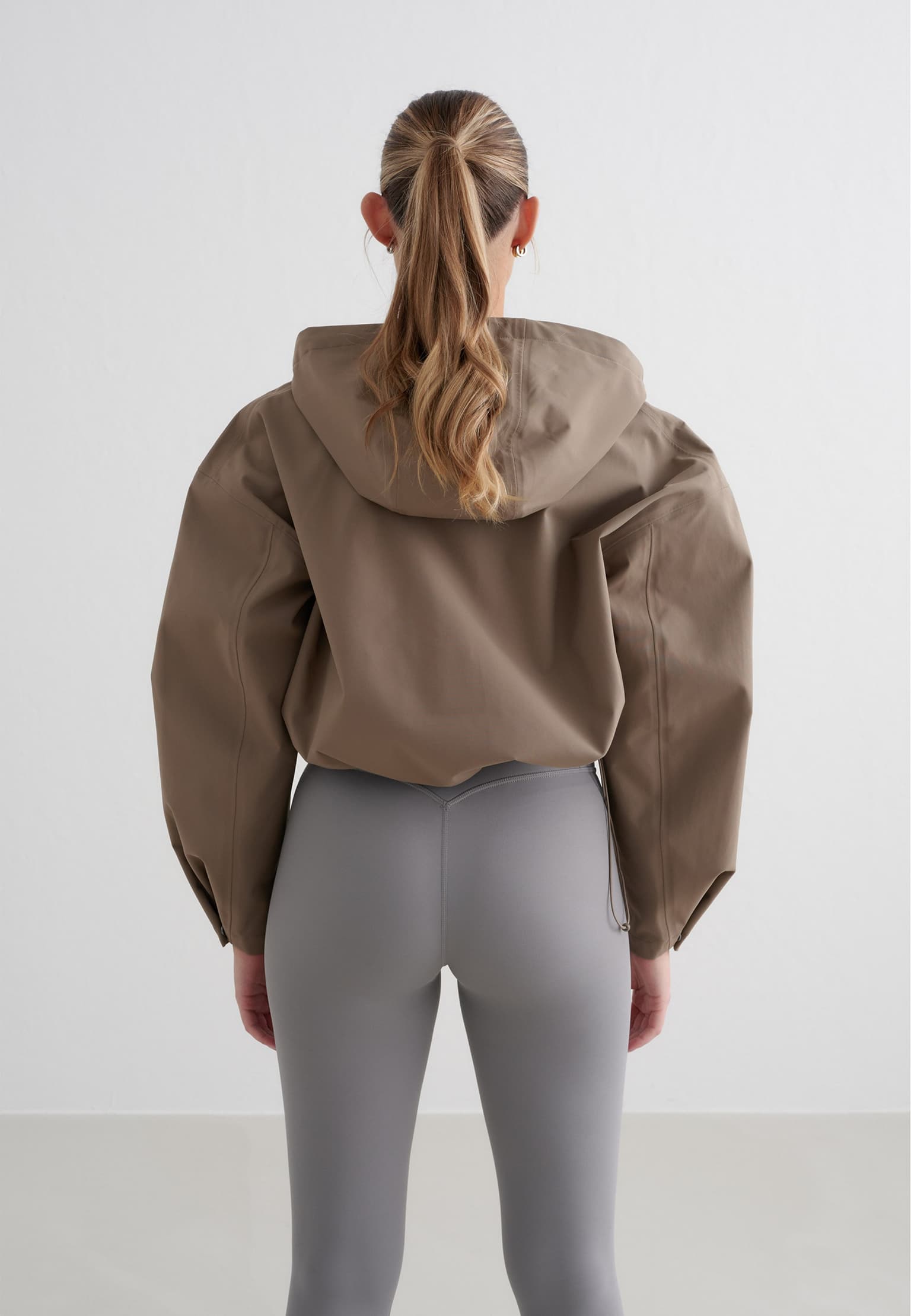 aimn Cropped Waterproof Anorak – Bild 2