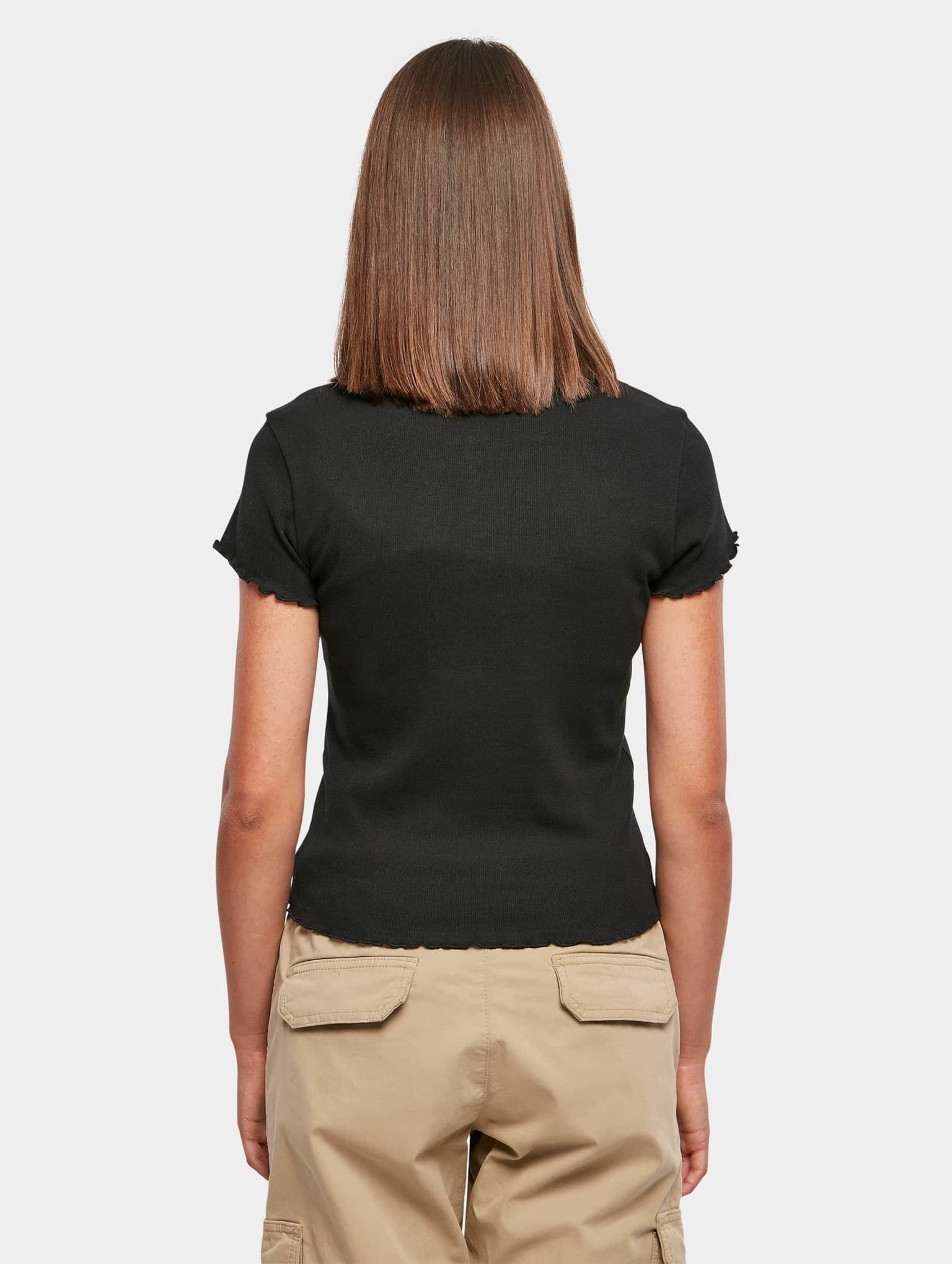 Urban Classics Ladies Rib Polo Tee – Bild 2