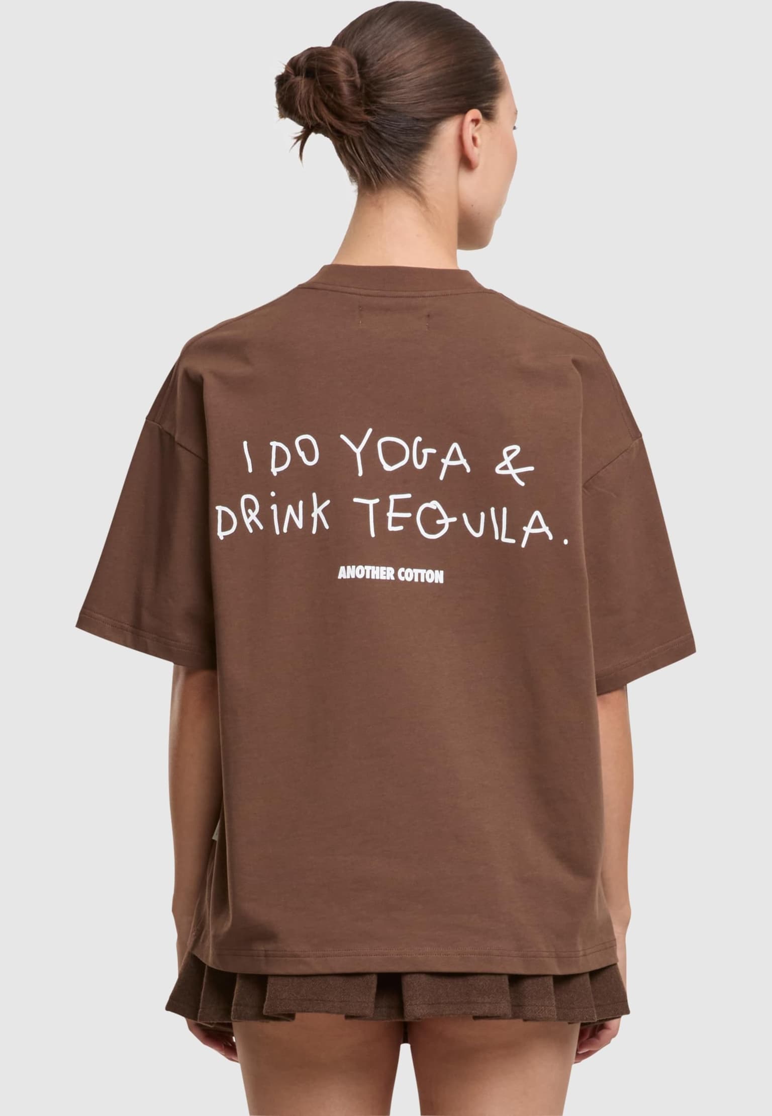 Another Cotton Lab Yoga & Tequila T-Shirt – Bild 2
