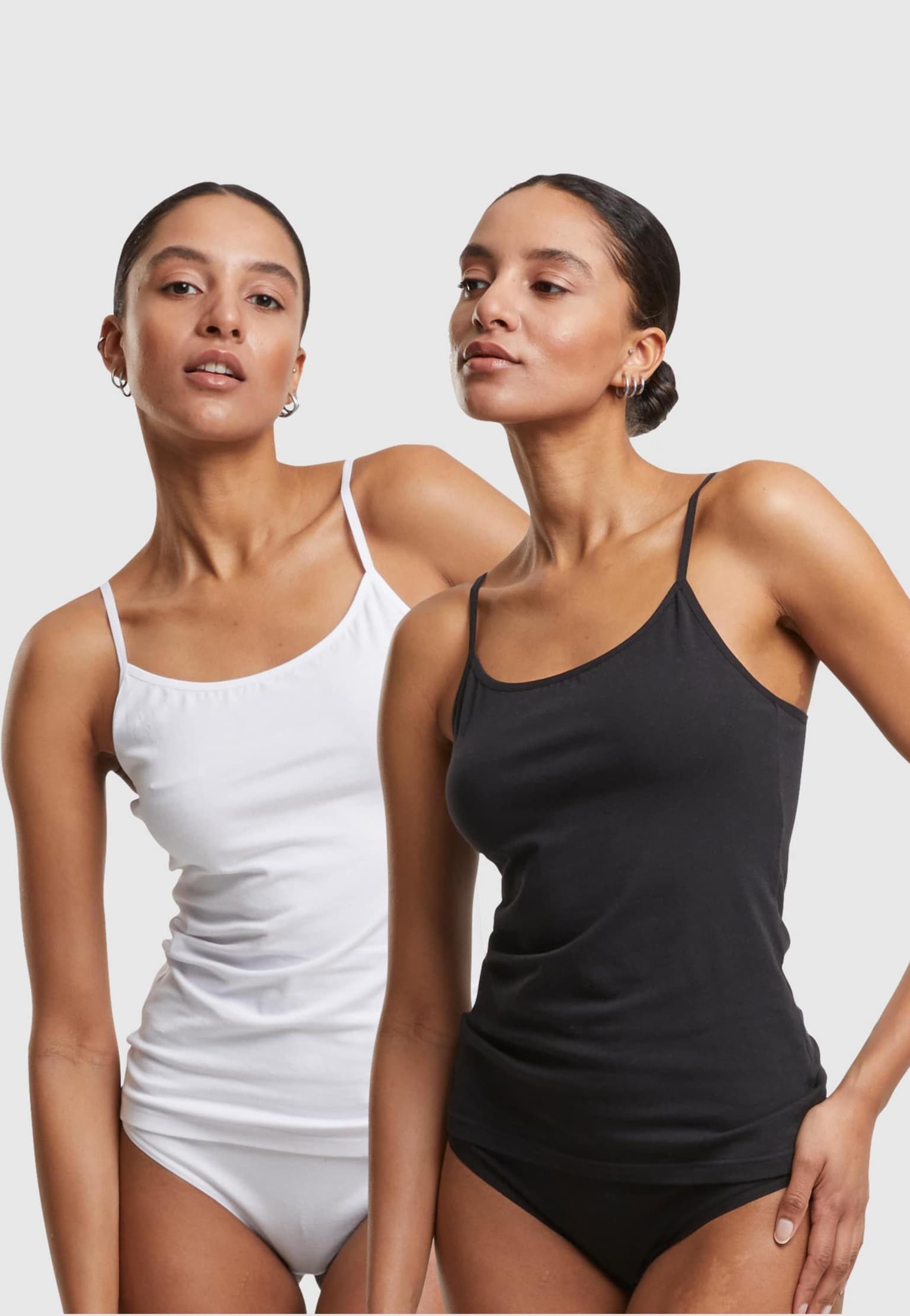 Urban Classics Ladies Basic Tank Top Cotton 2-Pack