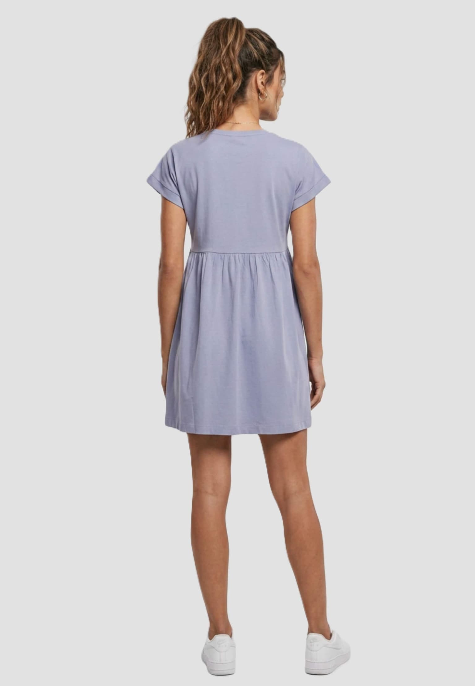 Urban Classics Ladies Essentials Empire Valance Tee Dress – Bild 2