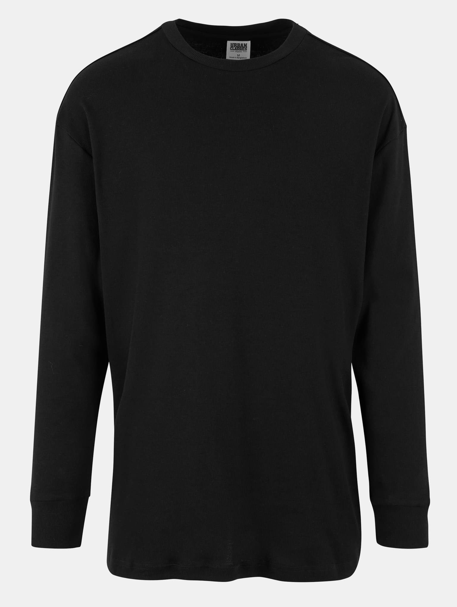 Urban Classics Essentials Boxy Rib Longsleeve – Bild 4