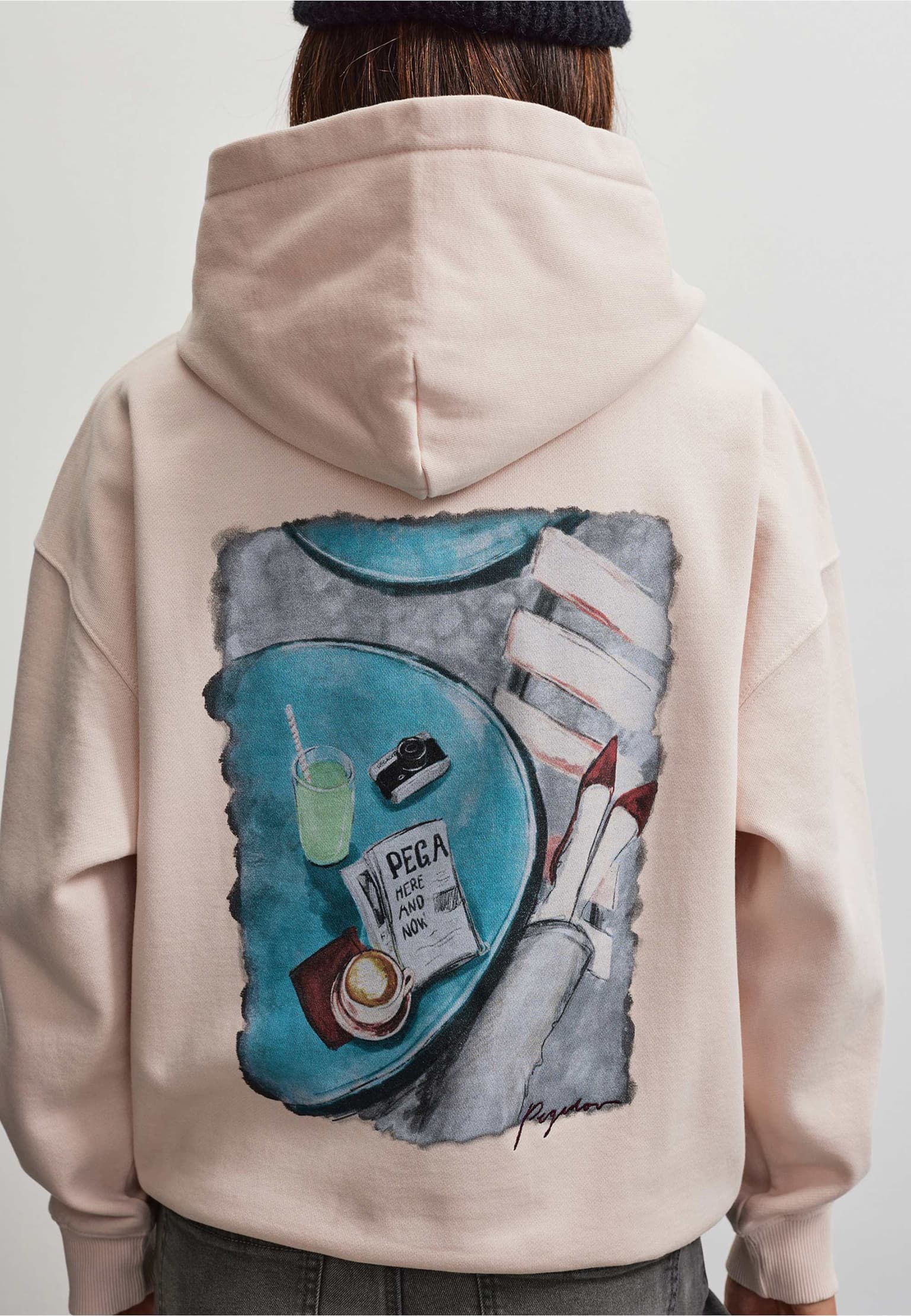 PEGADOR TRANI OVERSIZED HOODIE – Bild 3