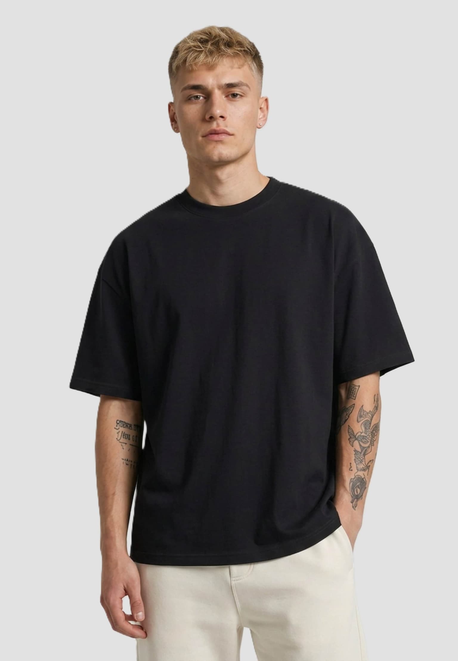 Urban Classics Heavy Jersey Oversized Tee 2-Pack – Bild 2