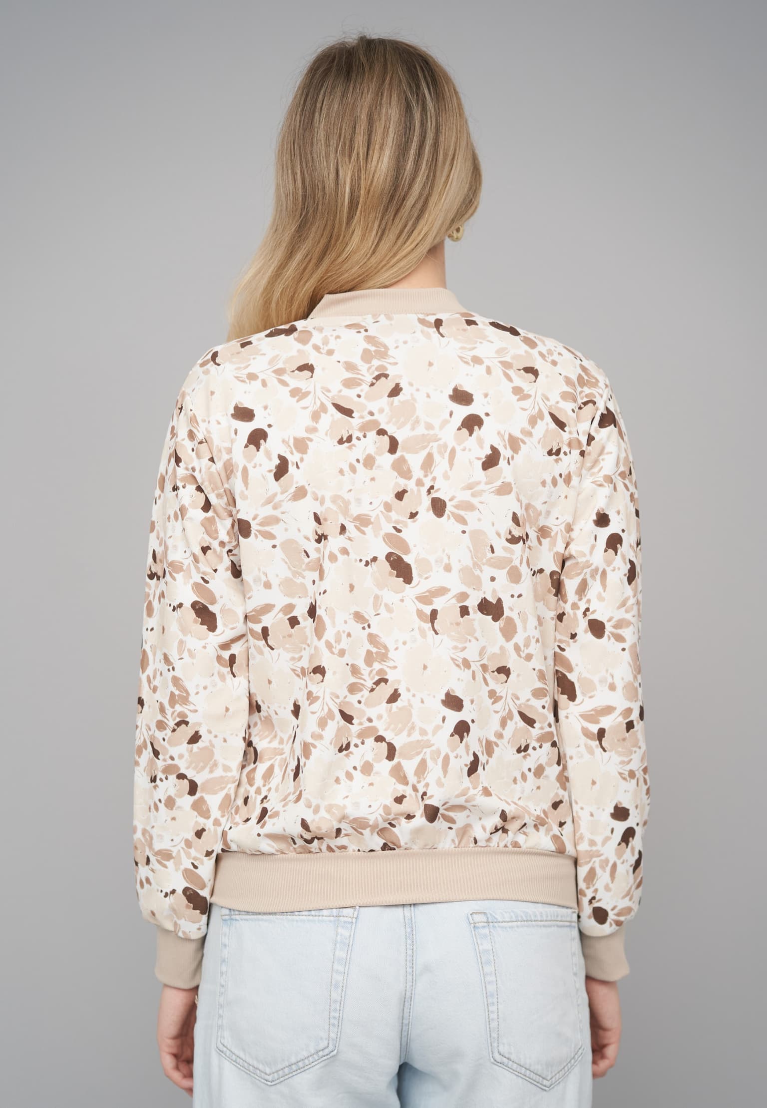 Cloud5ive Bomber Blouson Jacket Flowers – Bild 2