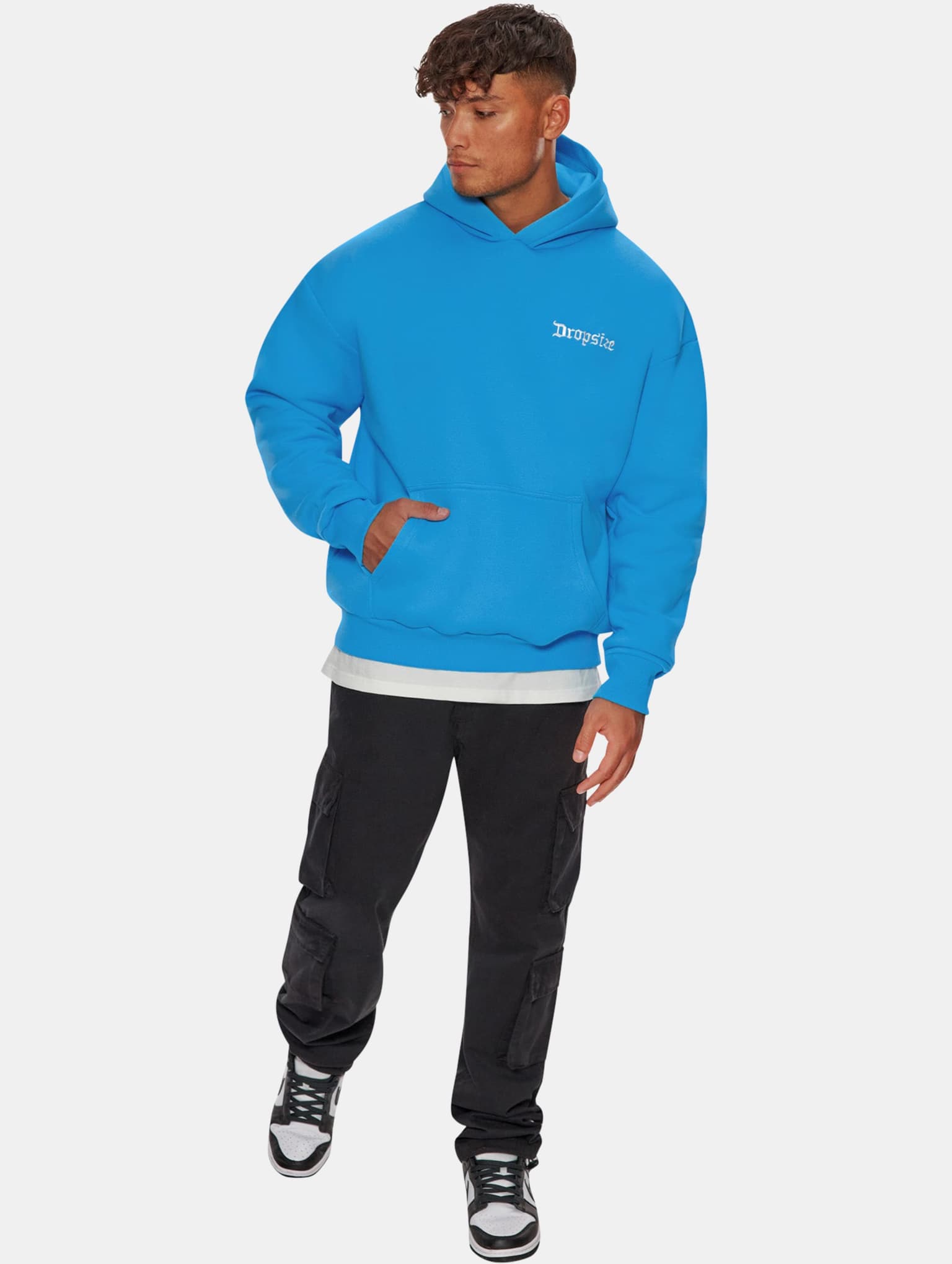 Dropsize Heavy Oversize Embo Hoodie – Bild 3