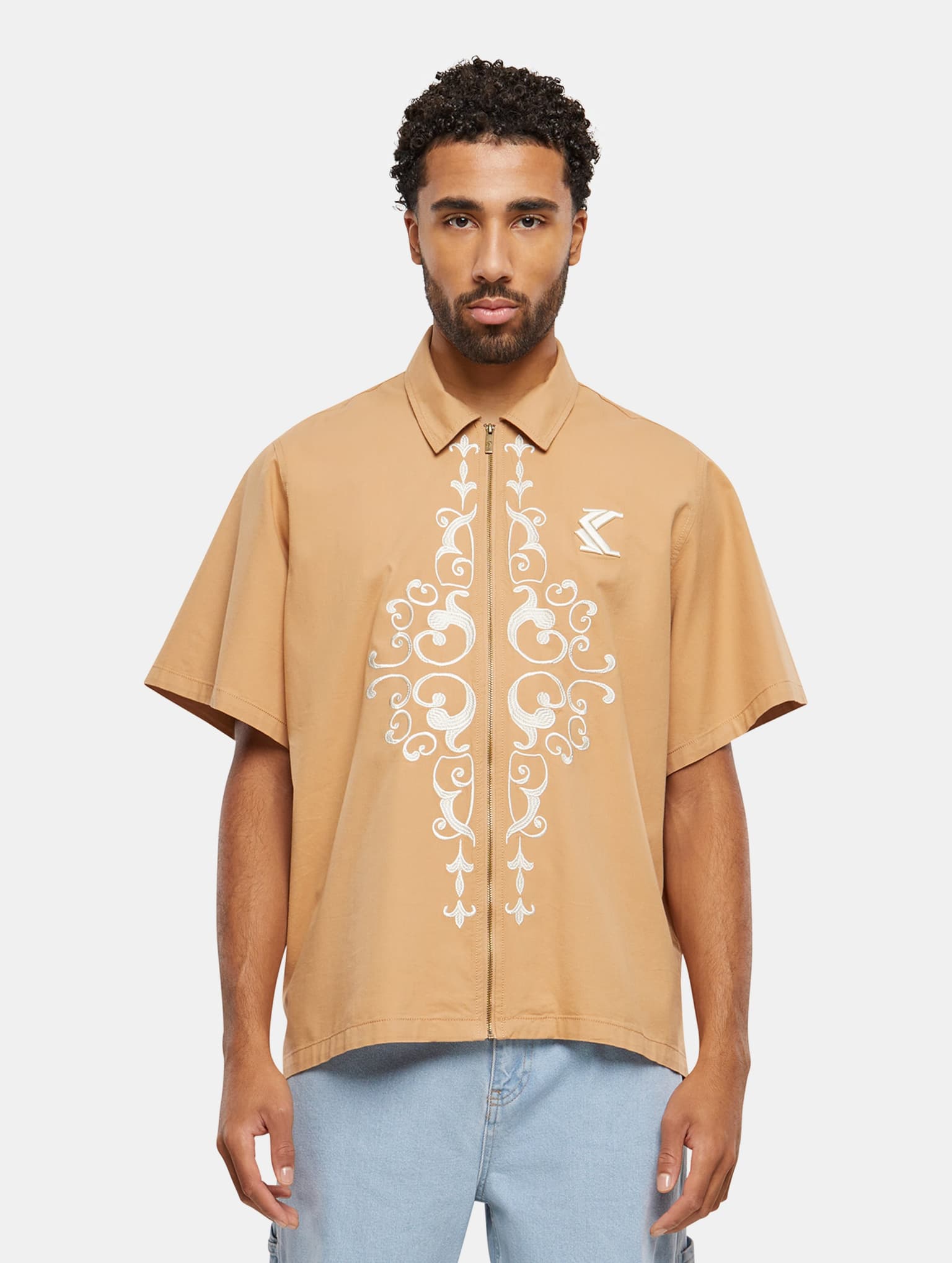 KM241-009-1 Karl Kani Og Ornament Woven Shirt – Bild 3