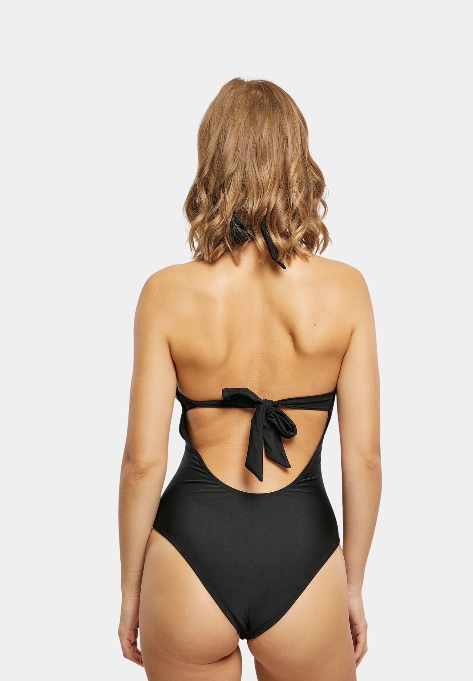 Urban Classics Ladies Essentials Neckholder Swimsuit – Bild 2
