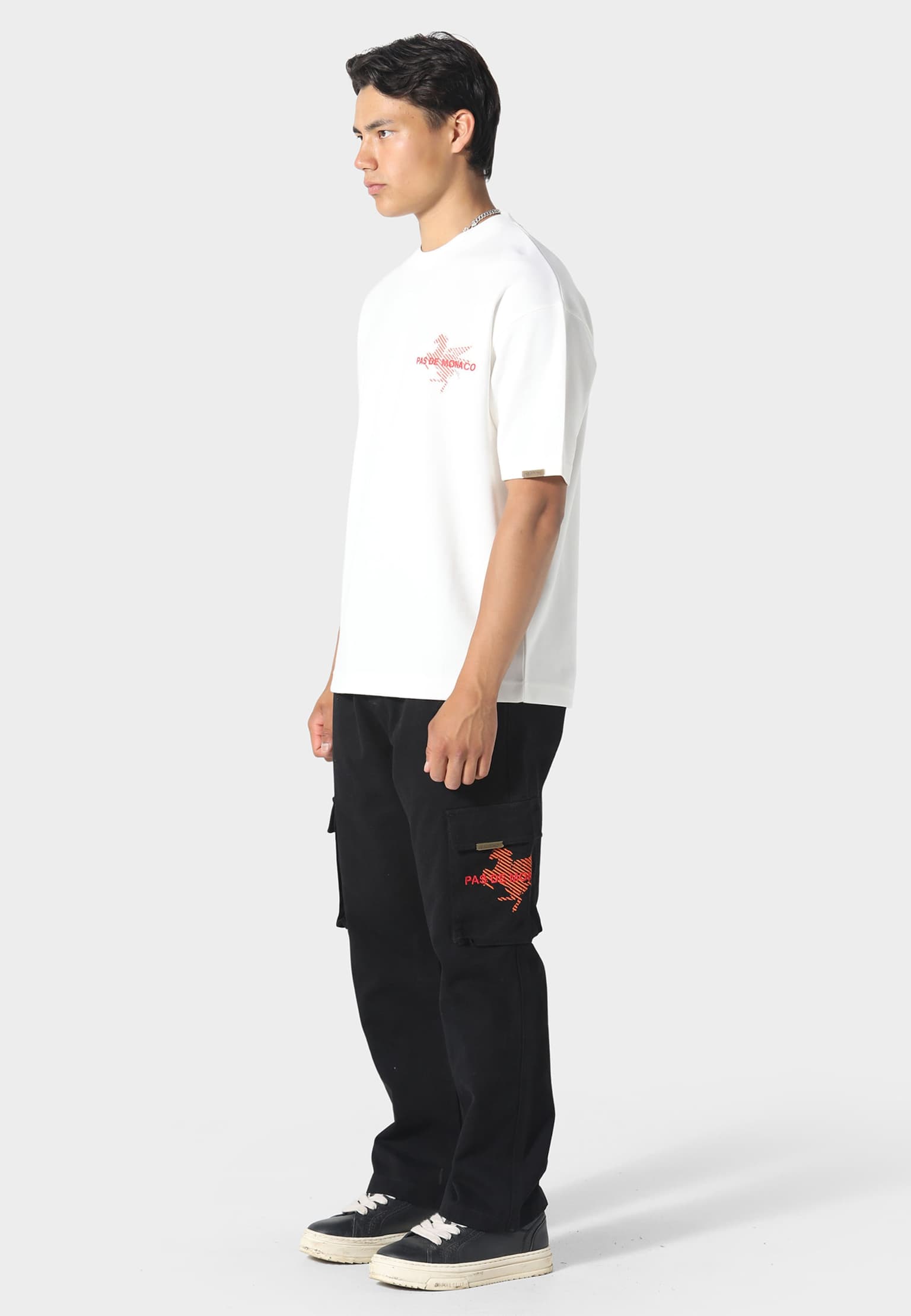 Pas De Monaco LA PEGAUS CHEVRON T-SHIRT – Bild 4
