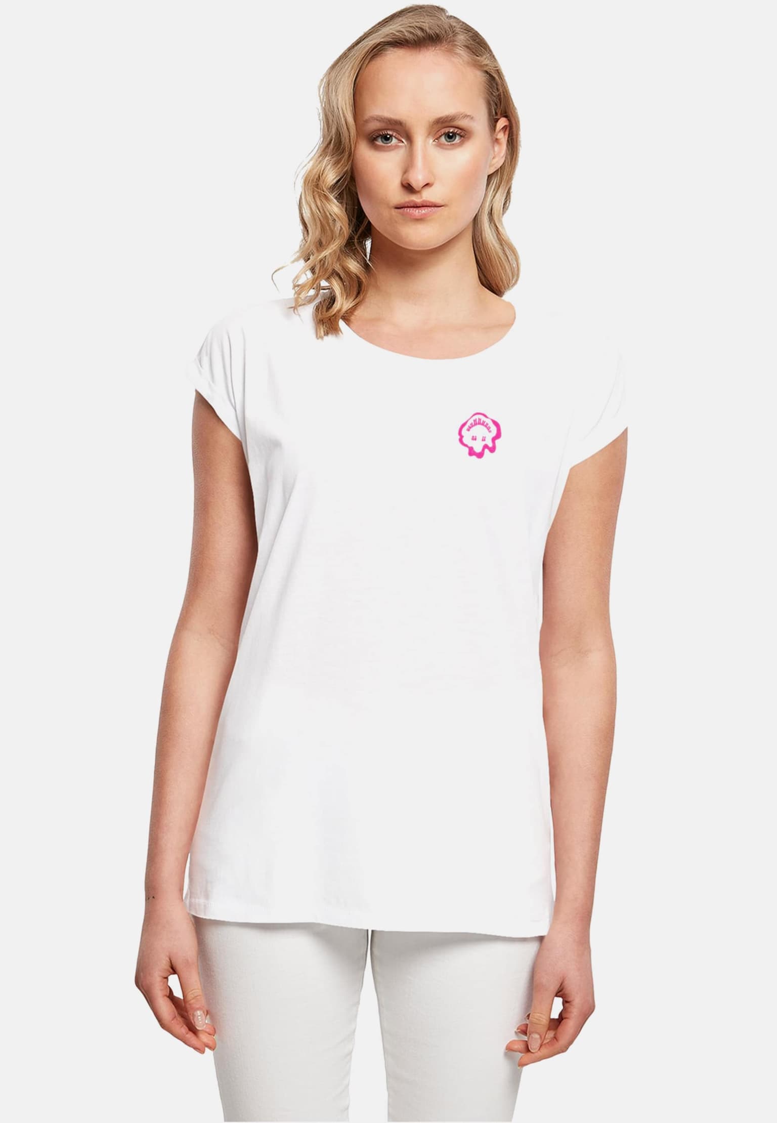 Miss Tee Everything Is Nice Ladies Extended Shoulder