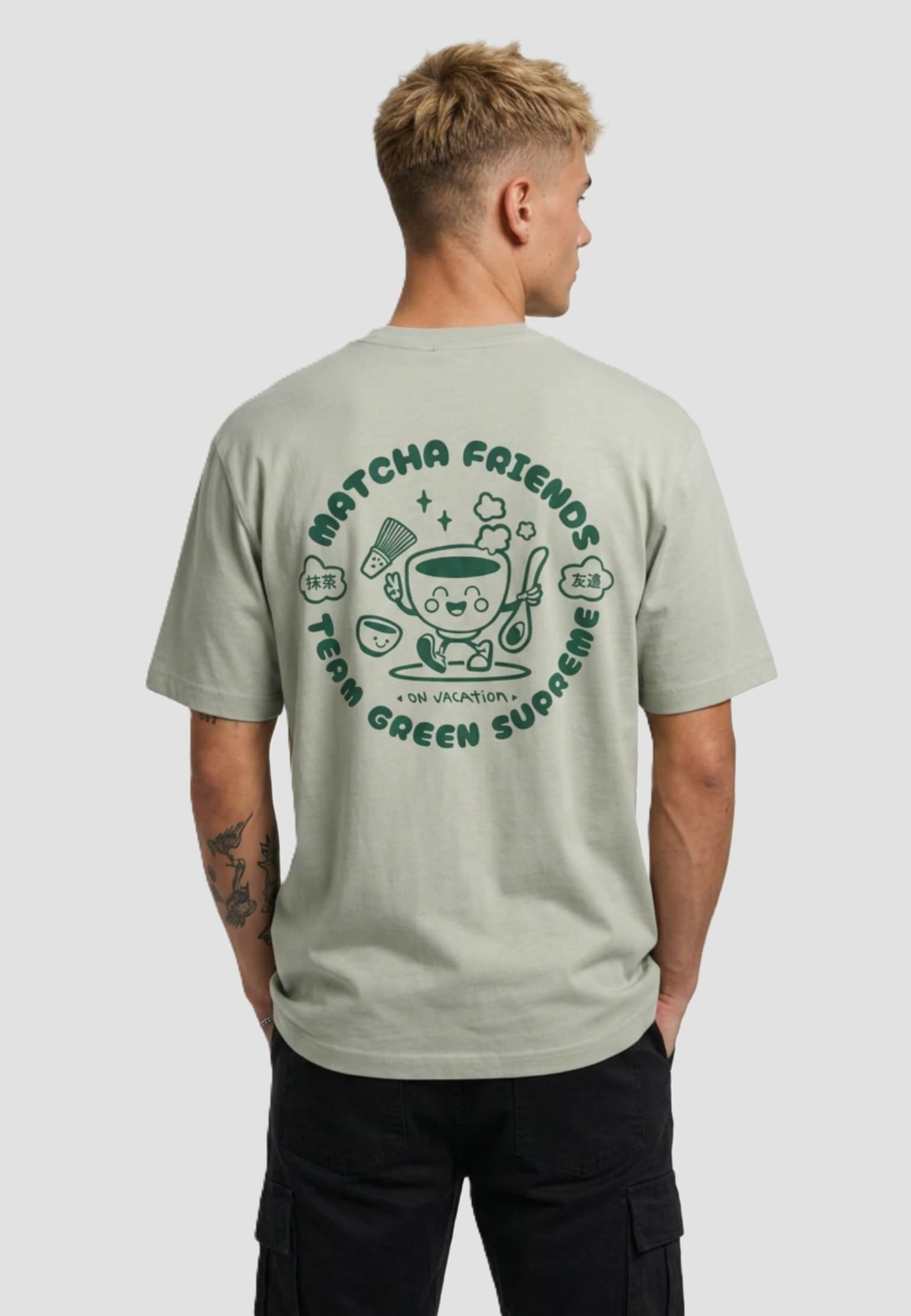 On Vacation Matcha Friends T-Shirt