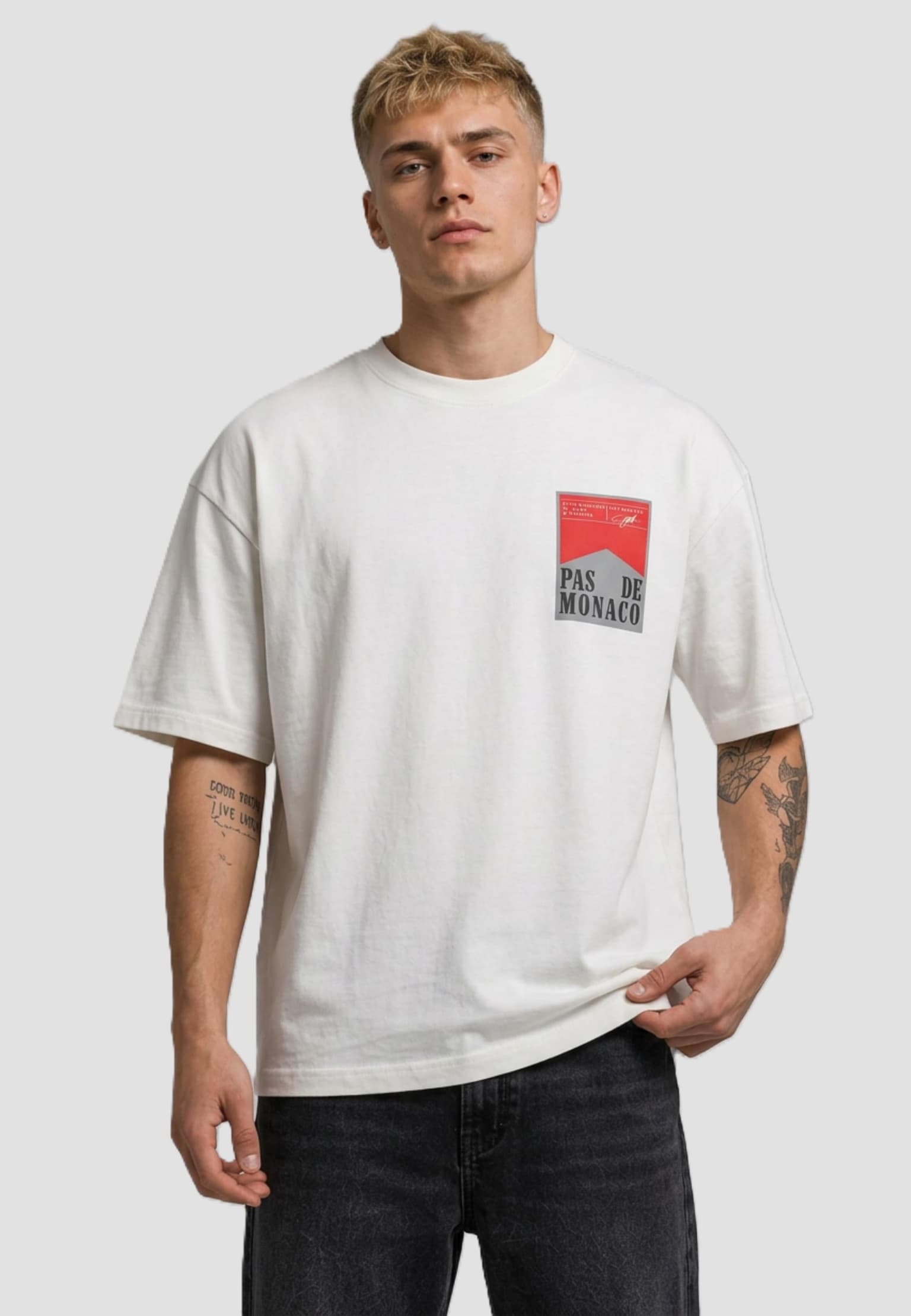 Pas De Monaco WRAPPER T-SHIRT – Bild 2