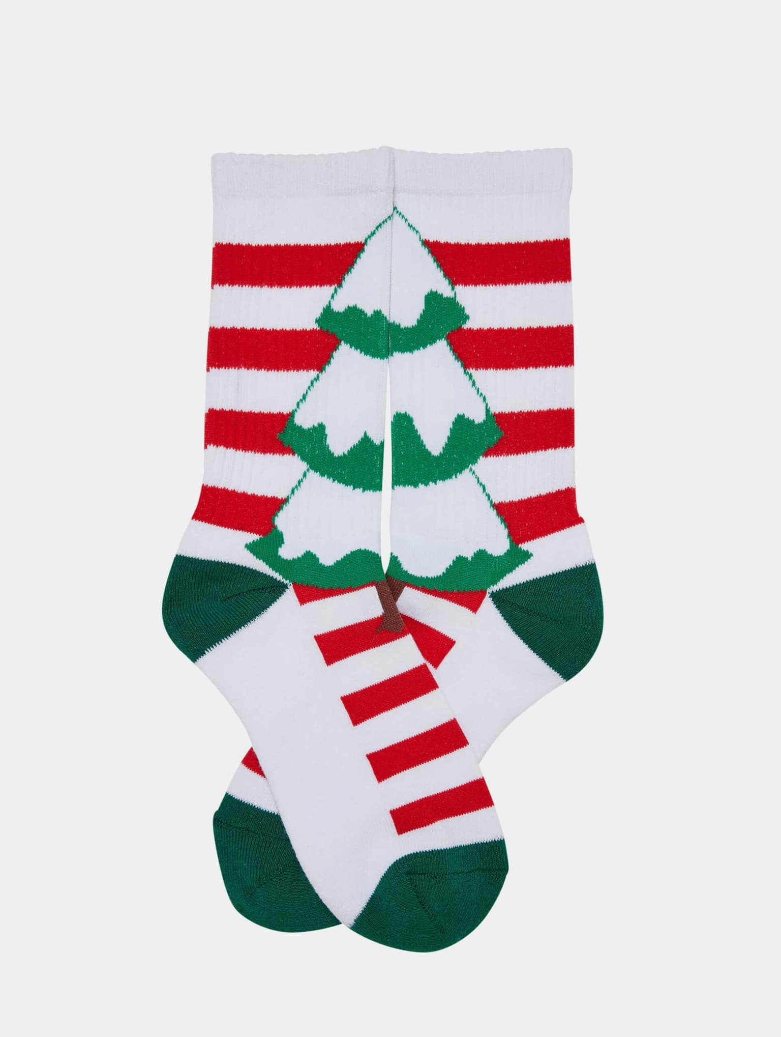 Urban Classics Fancy X-Mas Tree Socks 2-Pack – Bild 3