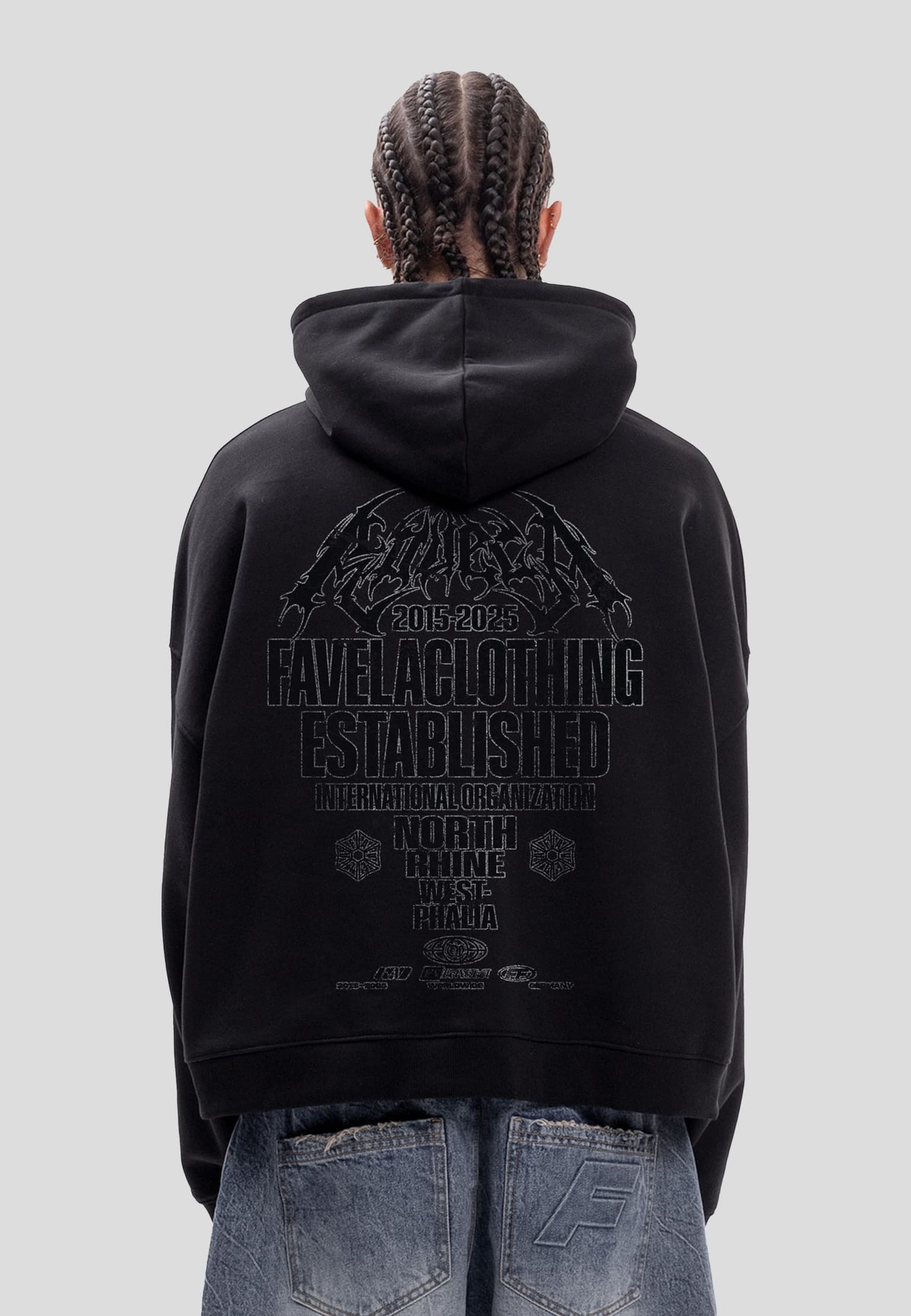Favela Wall Hoodie – Bild 2