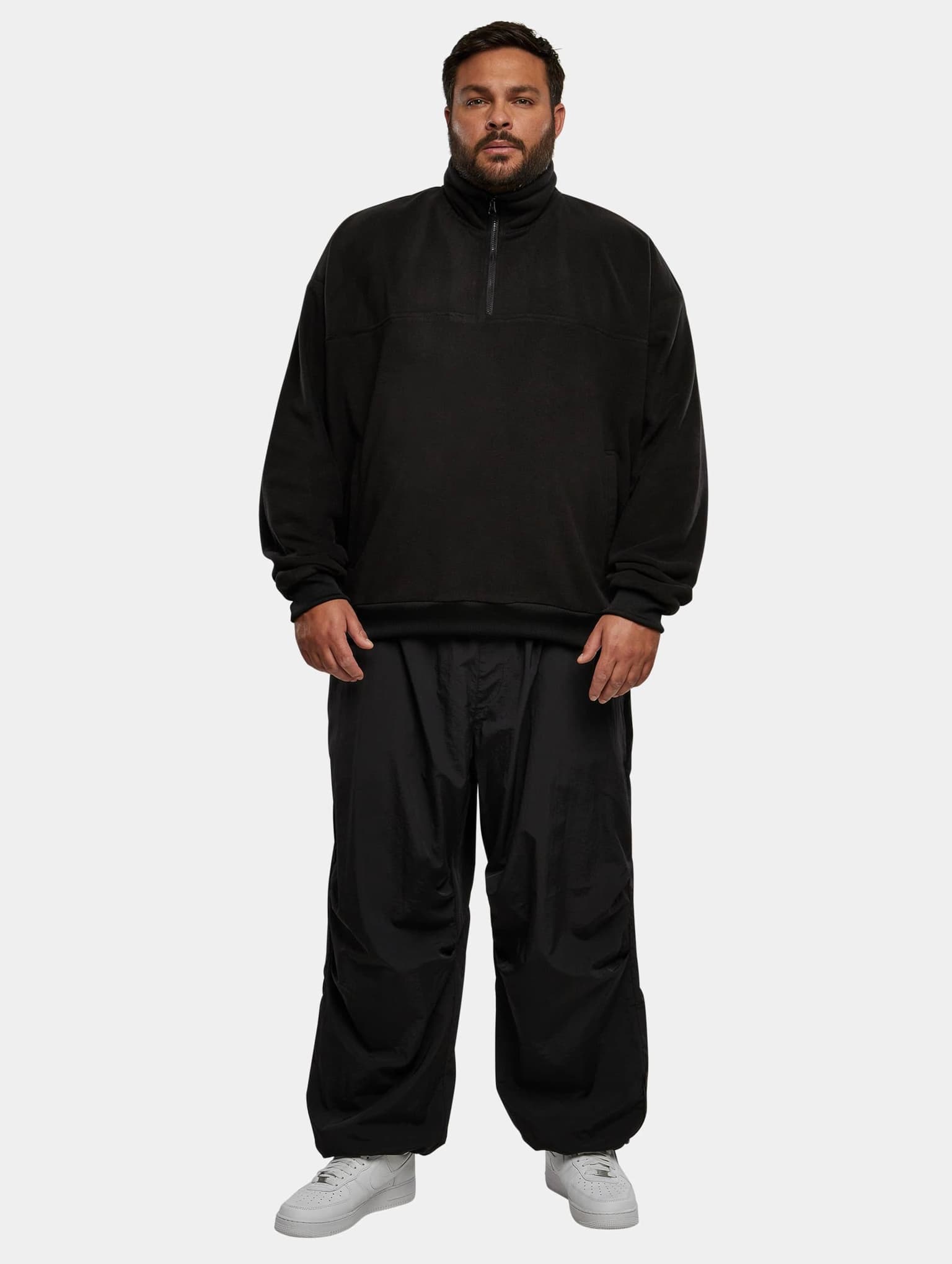 Urban Classics Basic Polar Fleece Troyer – Bild 4