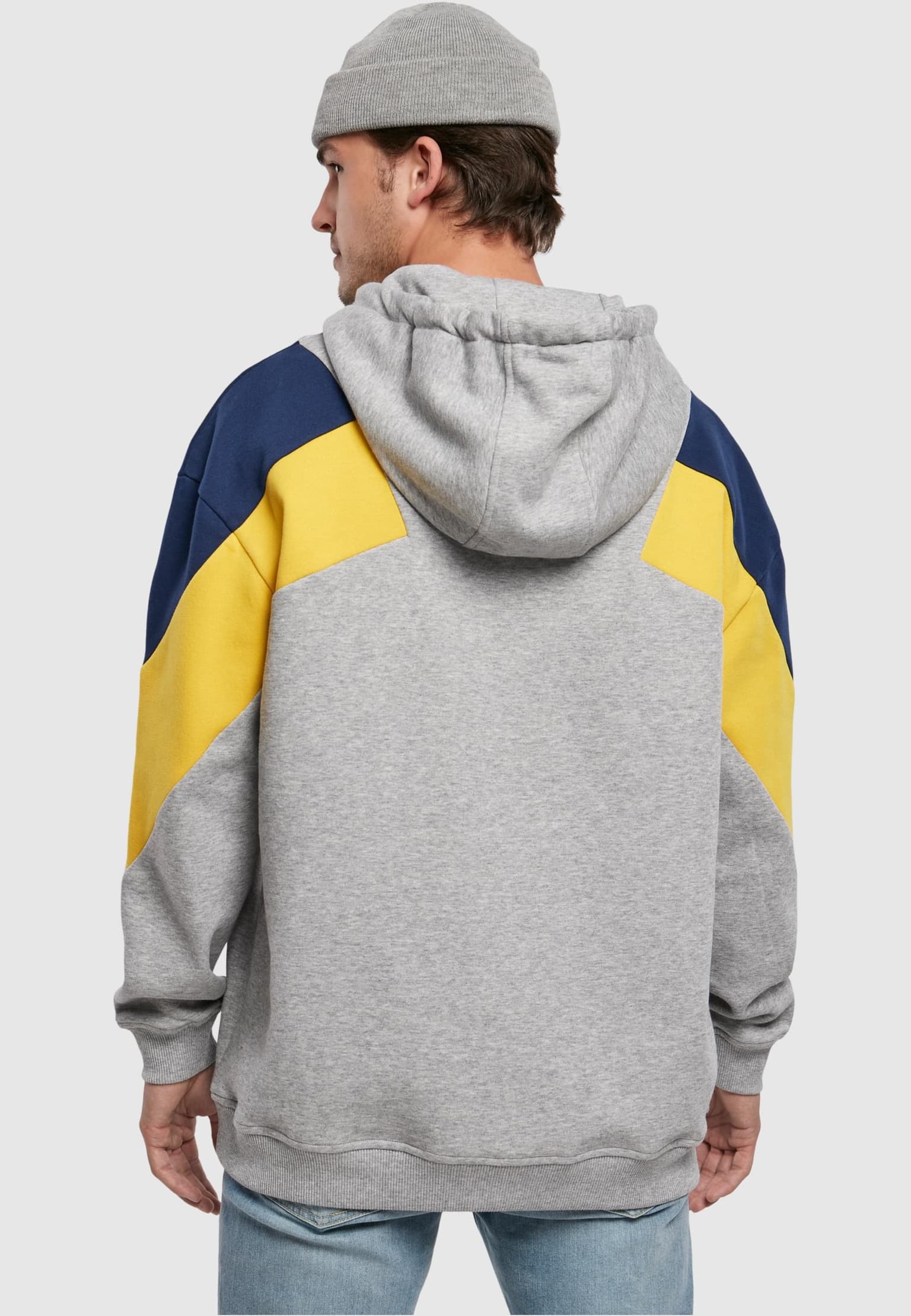 Urban Classics Oversize 3-Tone Hoody – Bild 2