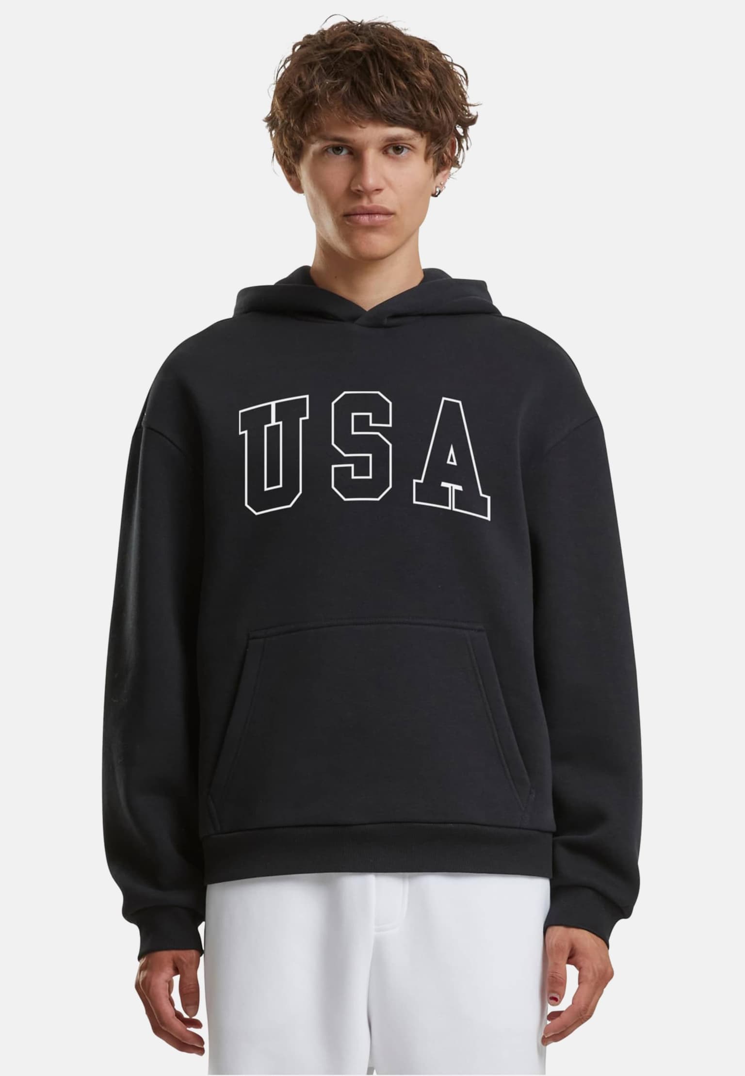 Mister Tee USA Fluffy Hoody