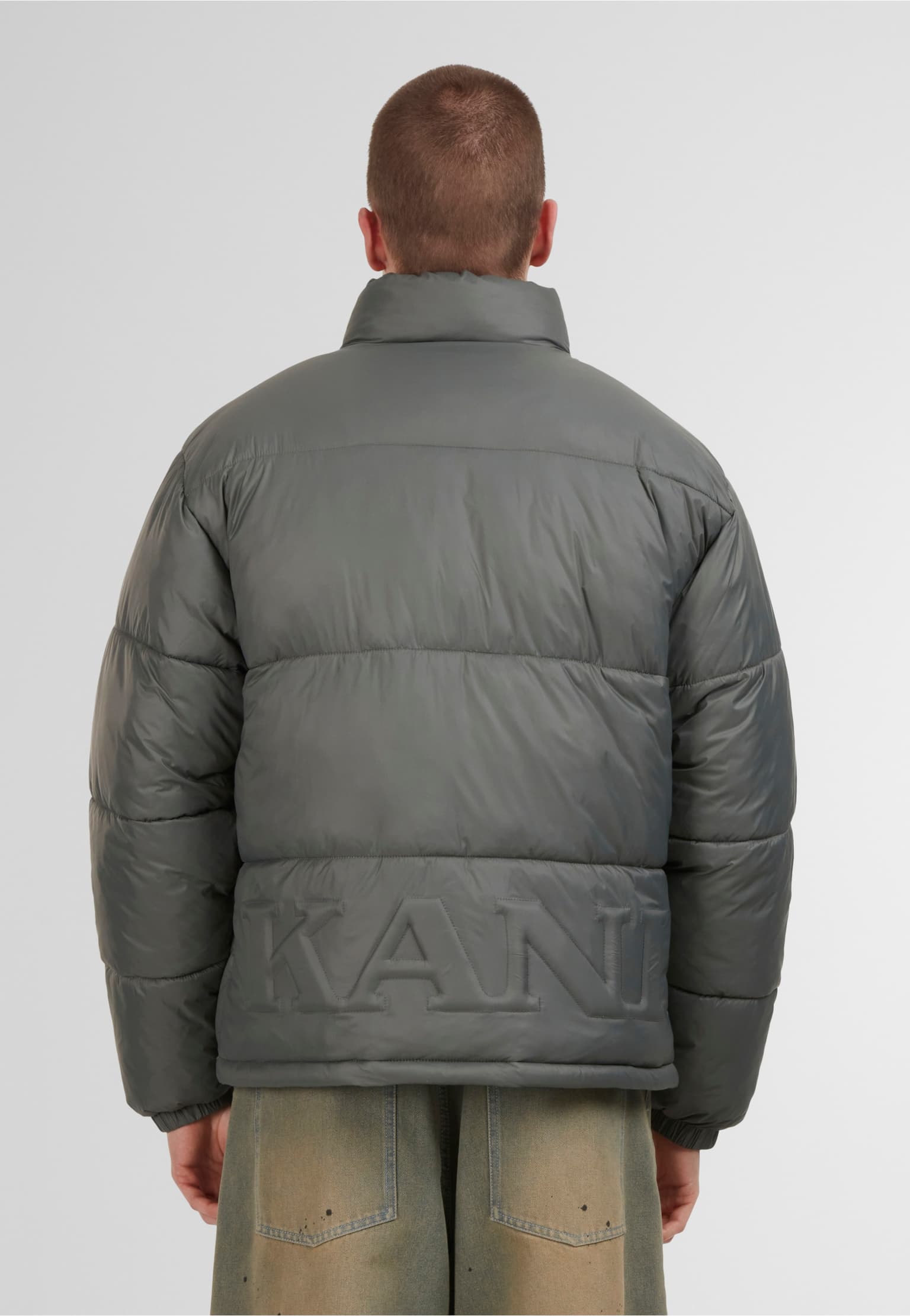 Karl Kani Small Signature Embossed Logo Puffer Jacket – Bild 2