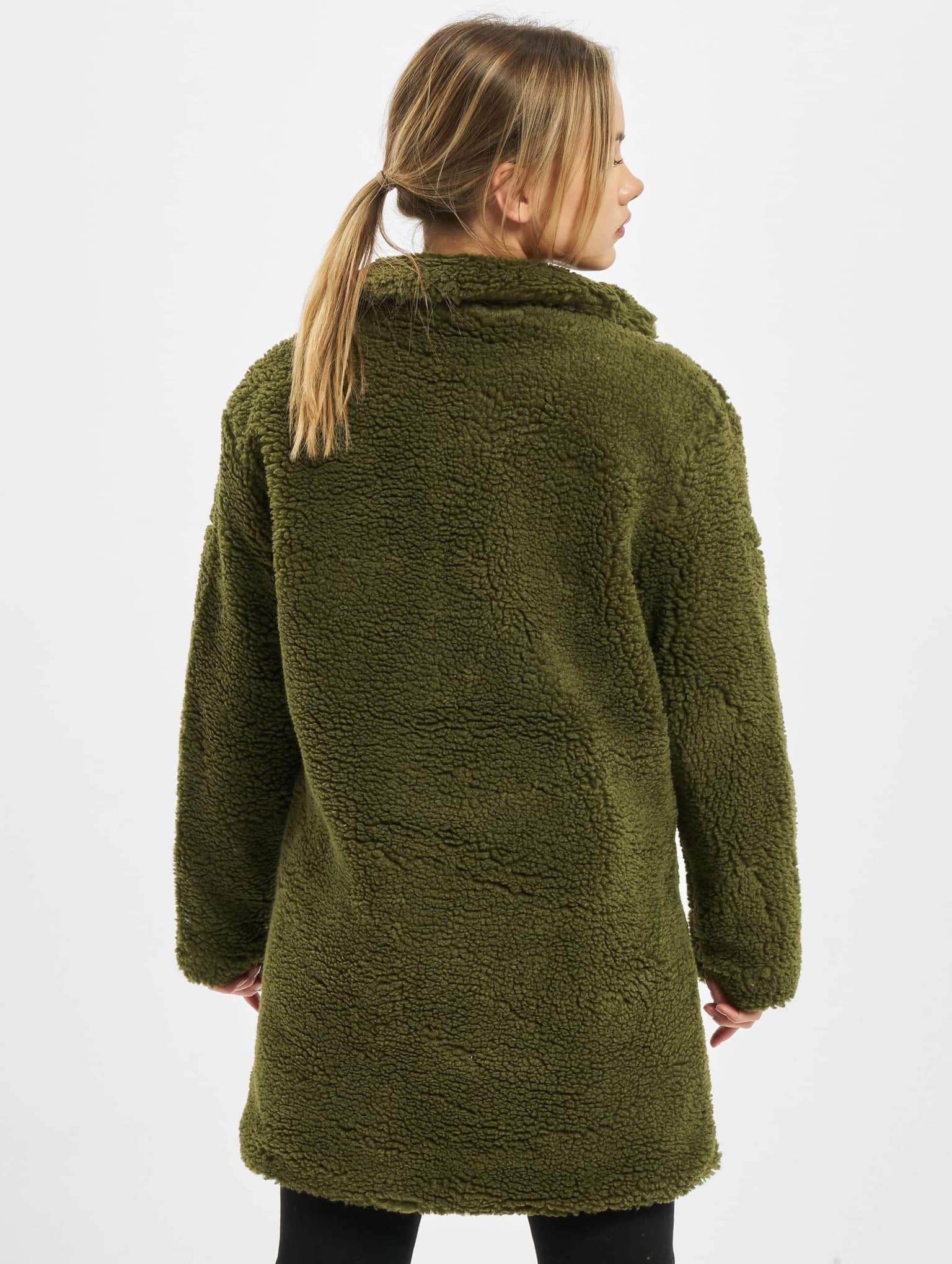 Urban Classics Ladies Oversized Sherpa Coat – Bild 2