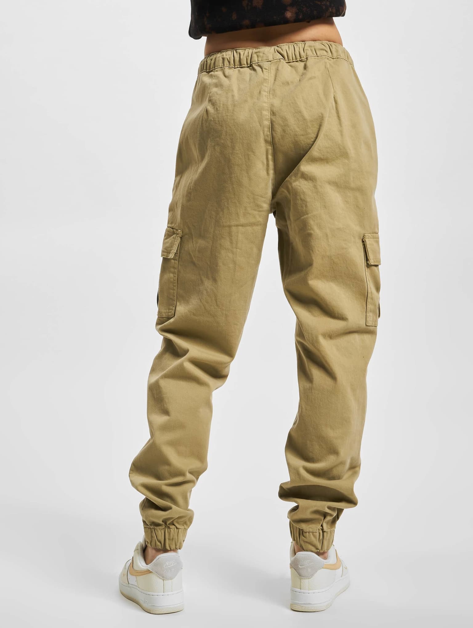 Urban Classics Ladies High Waist Cargo Comfort Jogging Pants – Bild 2