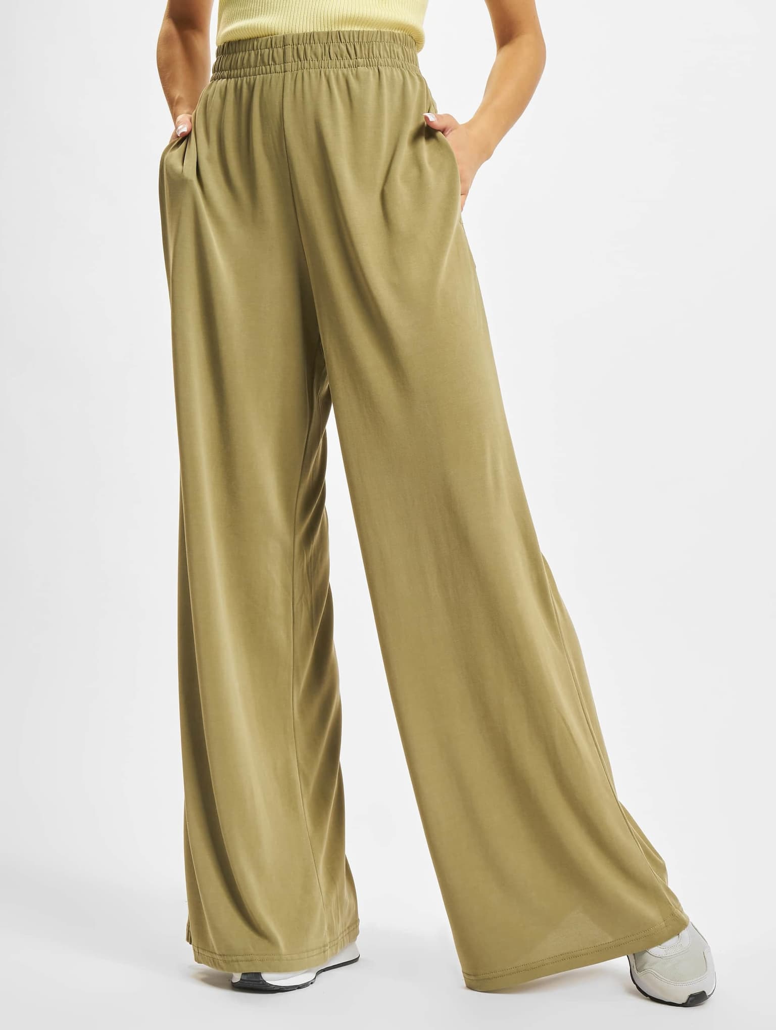 Urban Classics Ladies Modal Wide Leg Pants – Bild 3