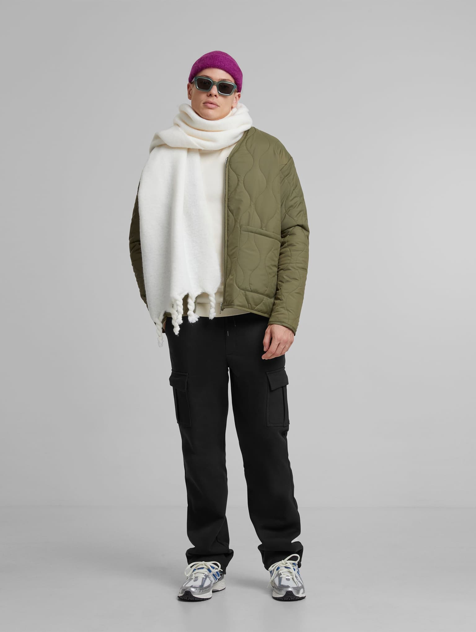 Urban Classics Padded Quilting Übergangsjacke – Bild 4