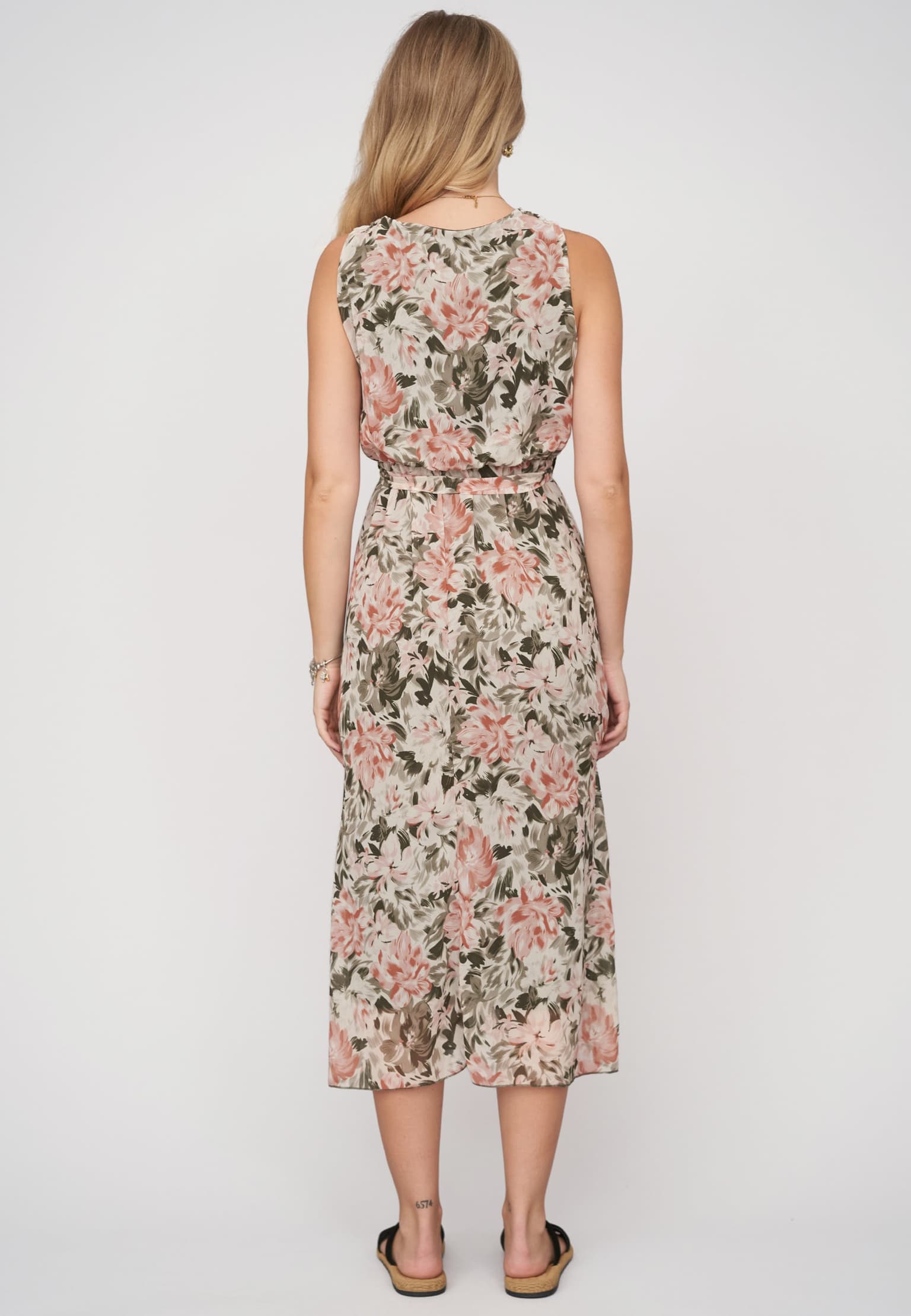 Cloud5ive Maxi Chiffon Dress – Bild 2