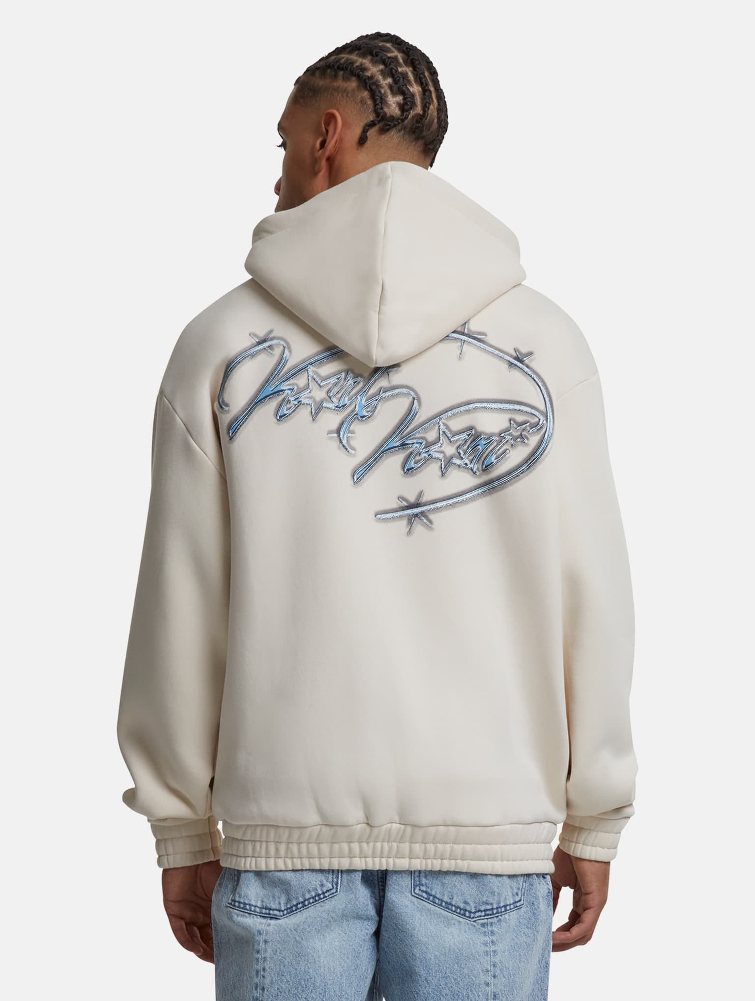 Karl Kani Authentic Star Logo OS Full Zip Hoodie – Bild 2