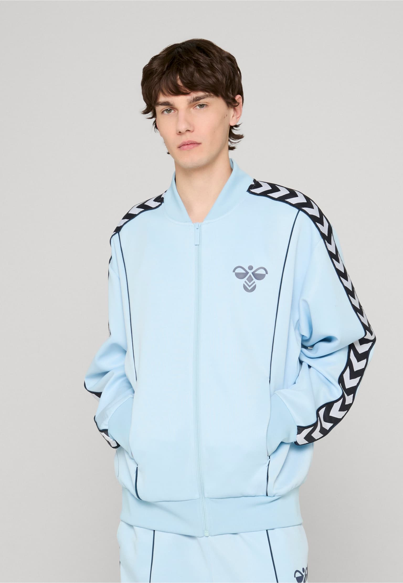 Hummel Contrast Logotape Trackjacket