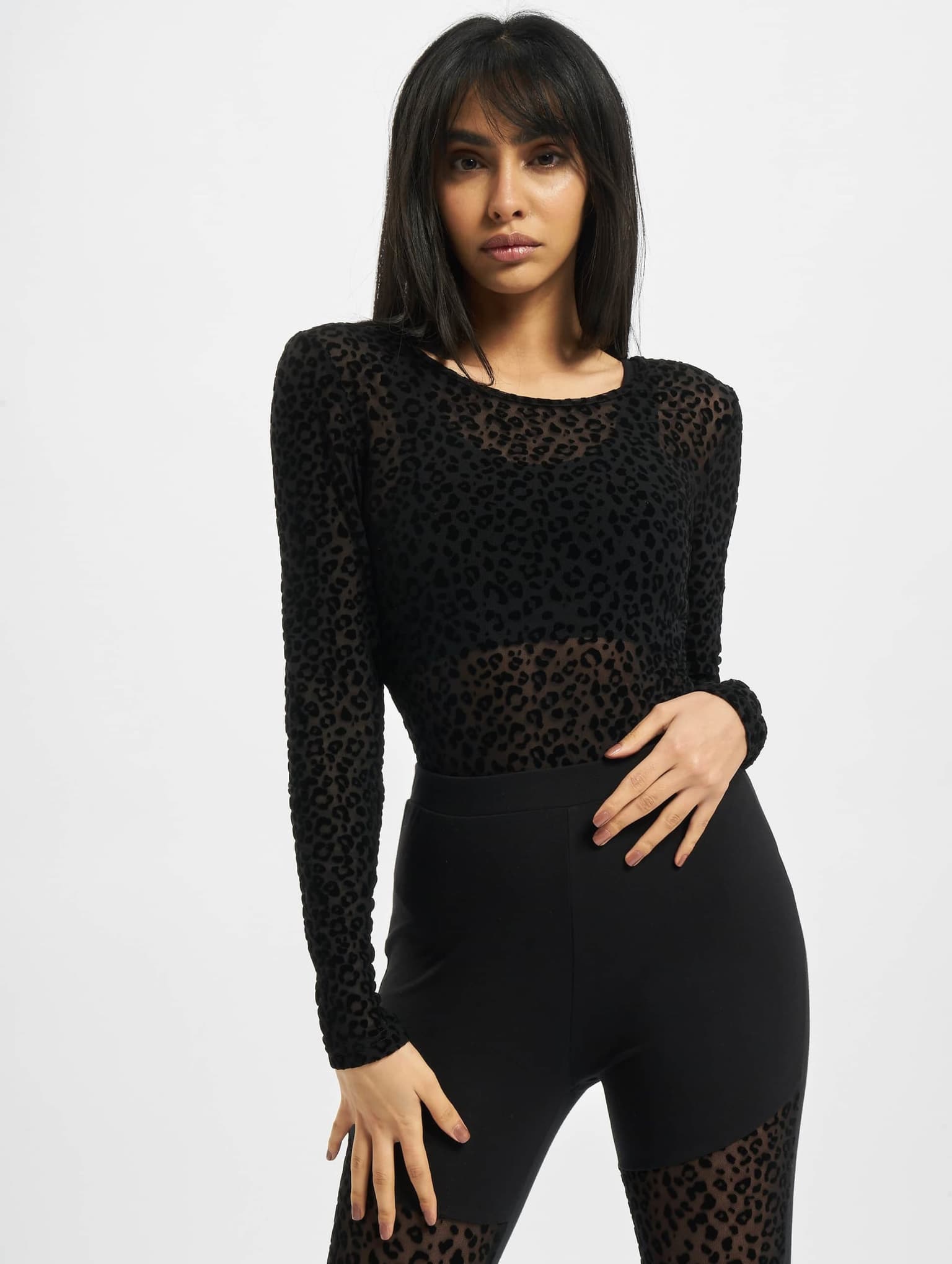 Urban Classics Ladies Flock Lace Body – Bild 3