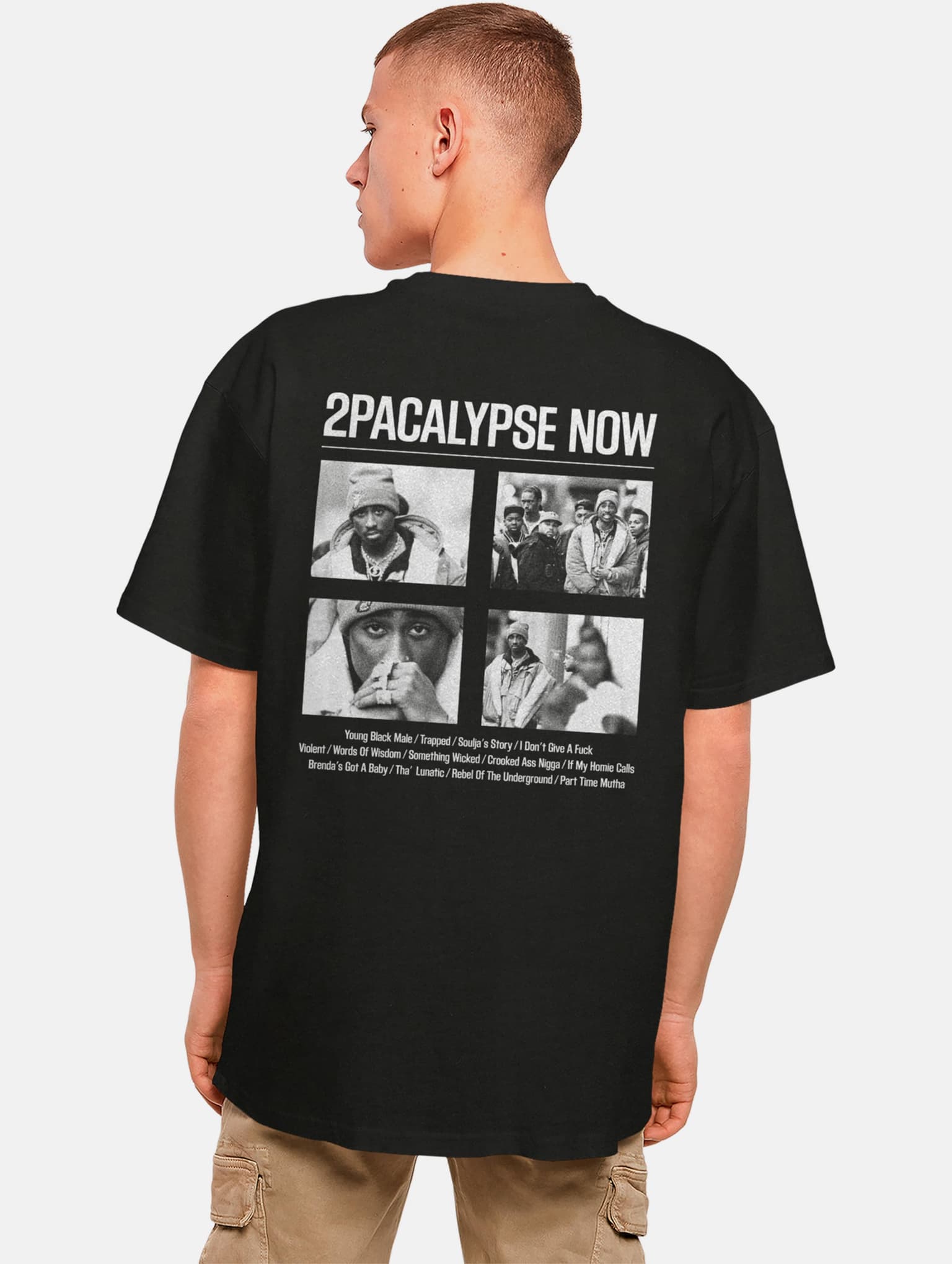 Merchcode Mister Tee 2Pac - 2Pacalypse Now Oversize – Bild 2