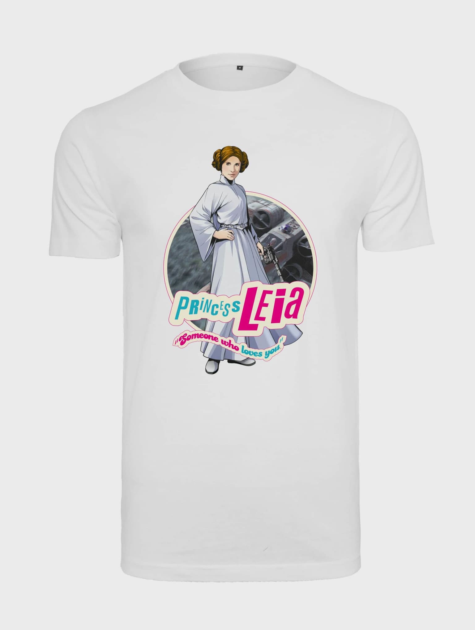 Merchcode Star Wars Leia Logo Tee