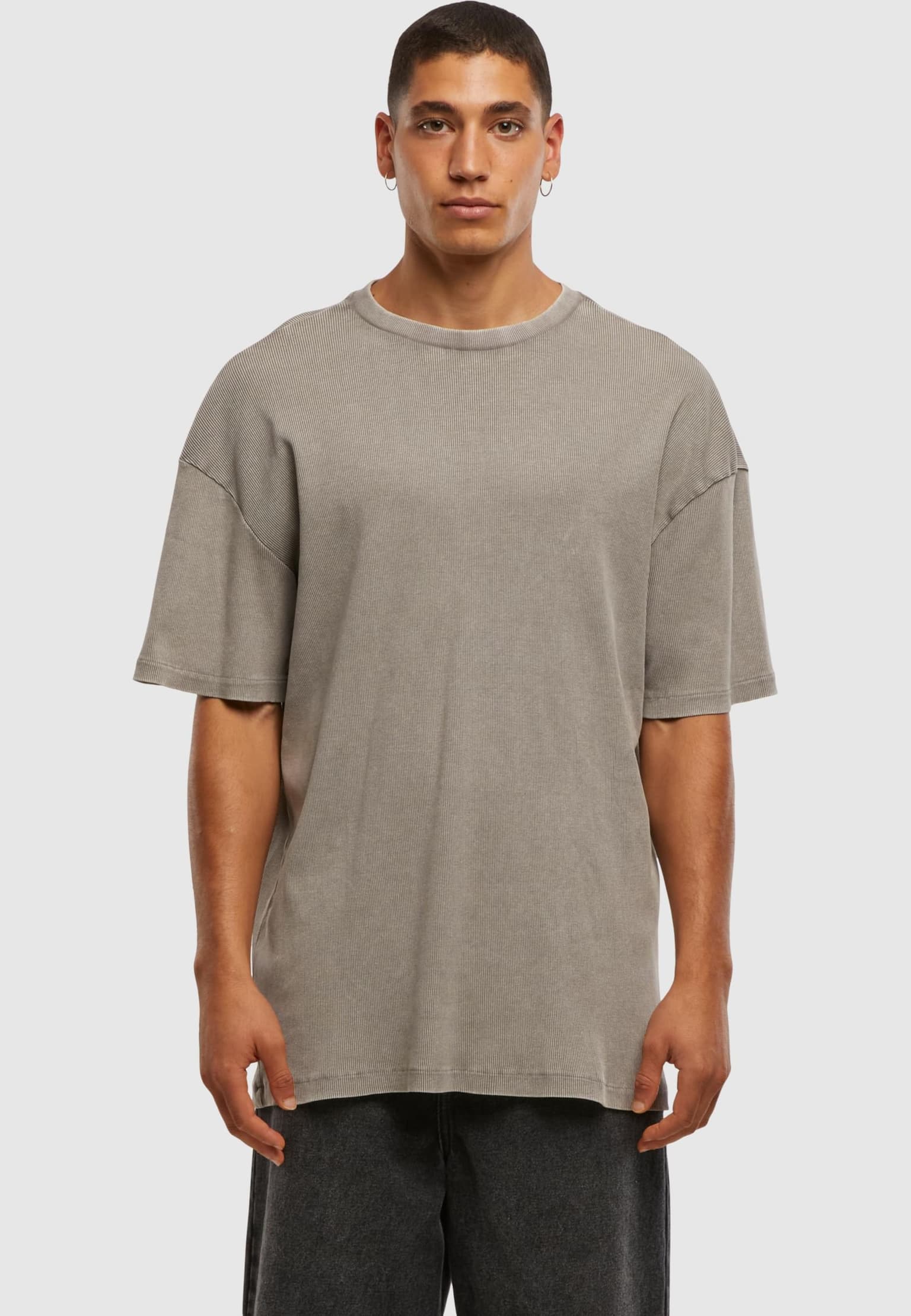 Urban Classics Washed Rib Tee – Bild 3