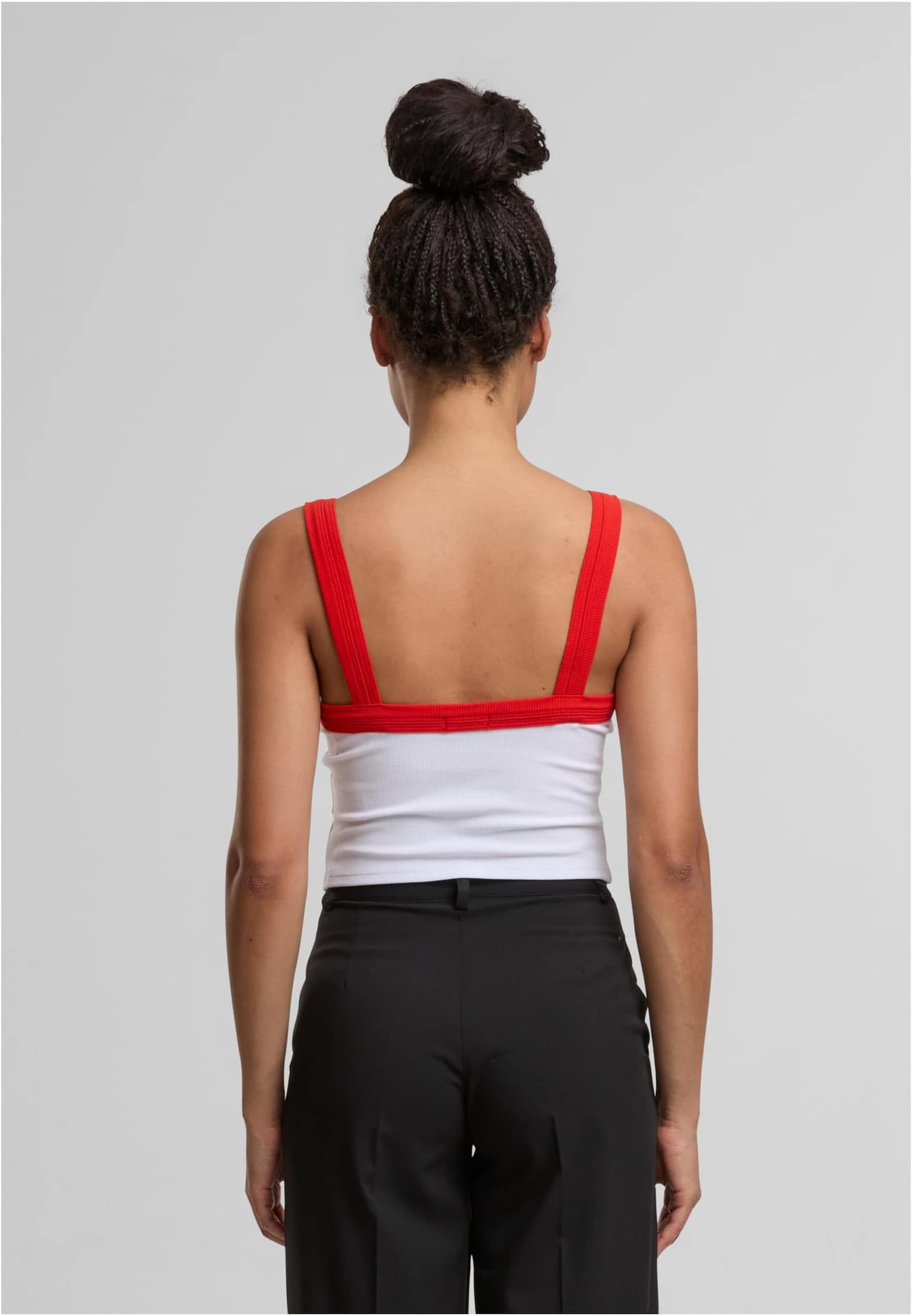 True Religion EMBROIDERED CONTRAST RIB TANK – Bild 2