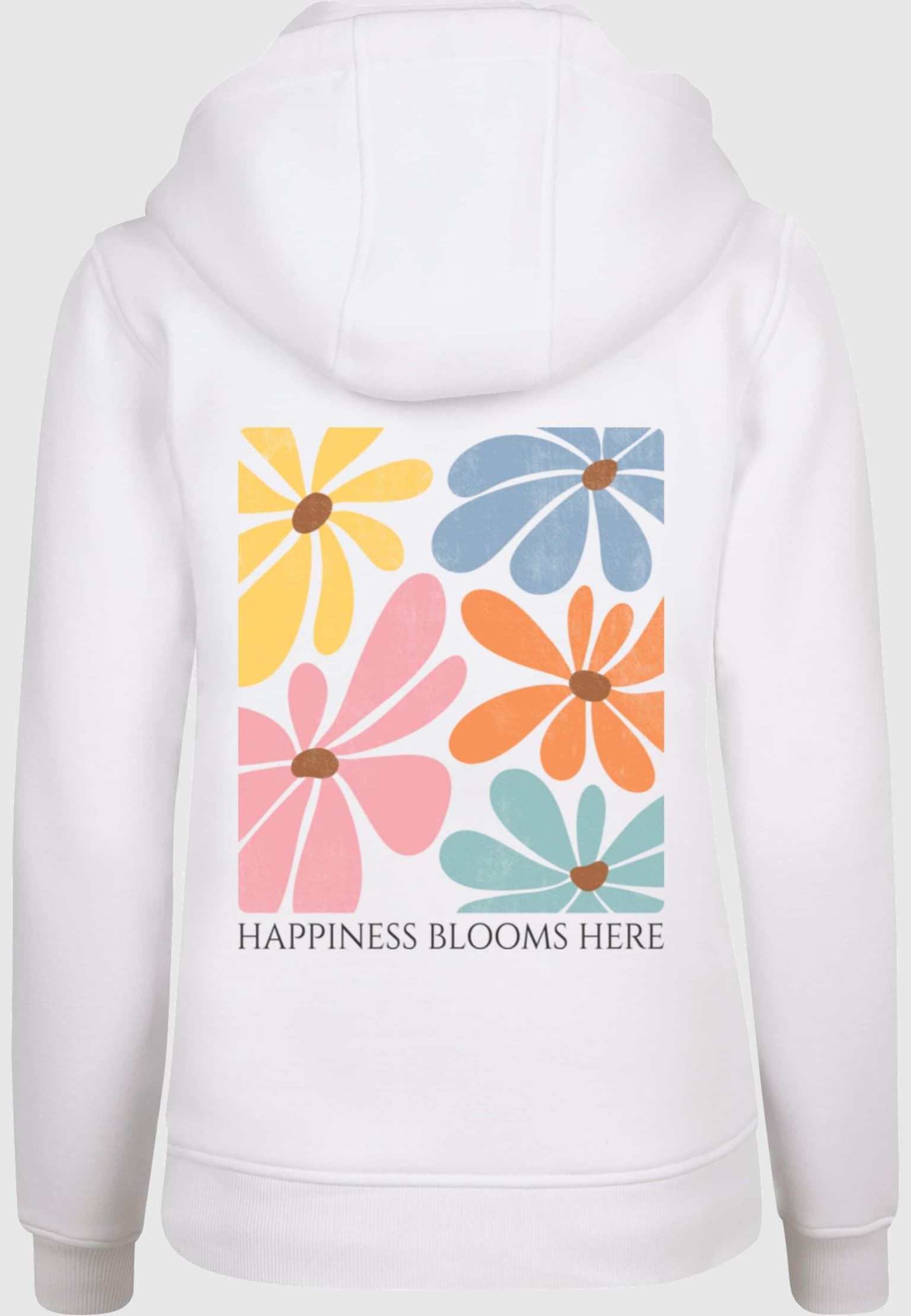 Merchcode Ladies Happiness Blooms Here Hoody – Bild 3