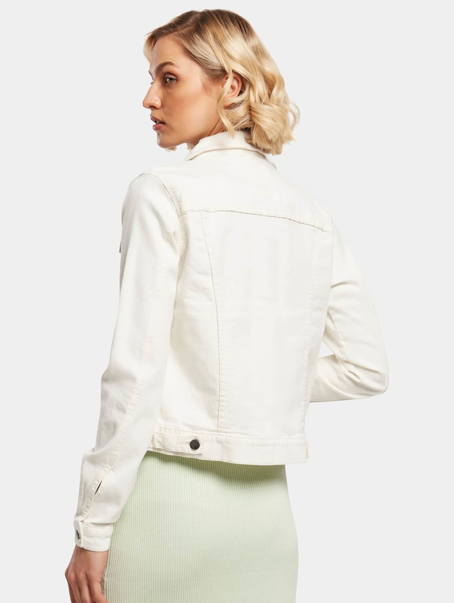 Urban Classics Ladies Essentials Denim Jacket – Bild 2