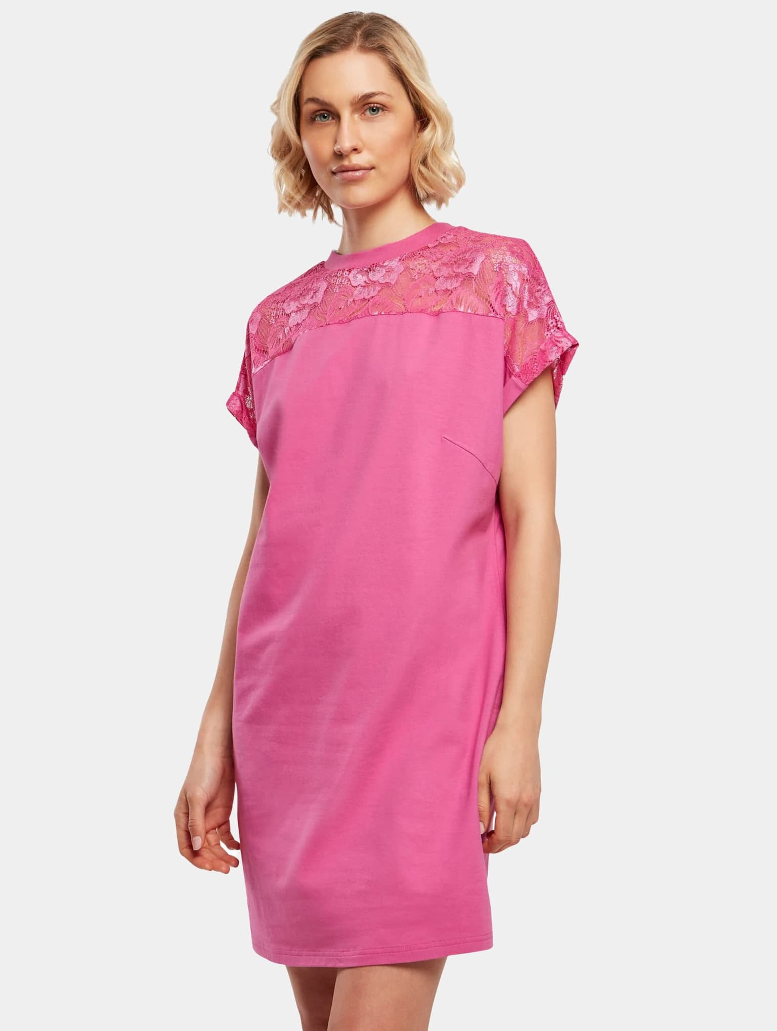 Urban Classics Ladies Lace Tee Dress