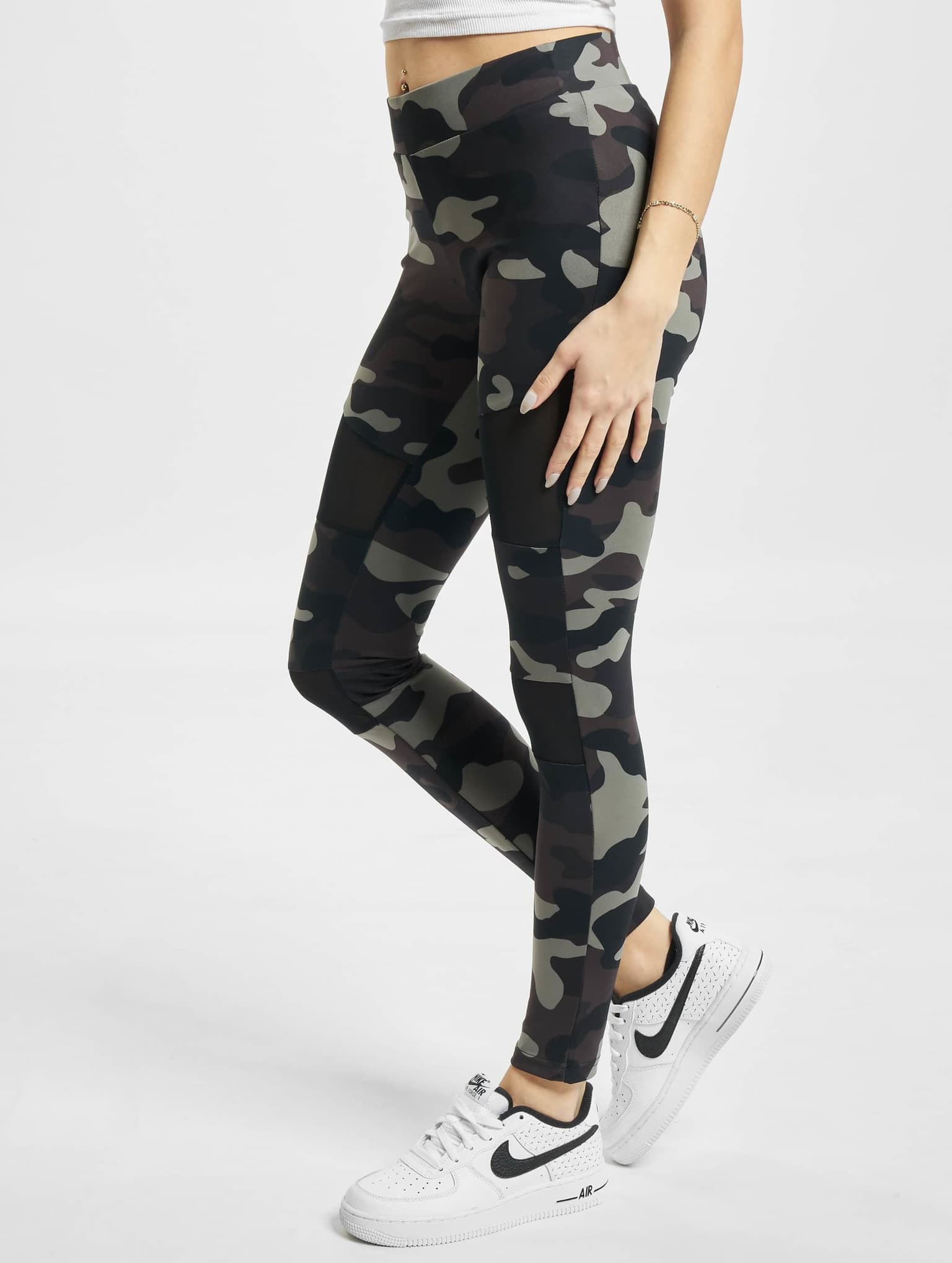 Urban Classics Ladies Camo Tech Mesh Leggings