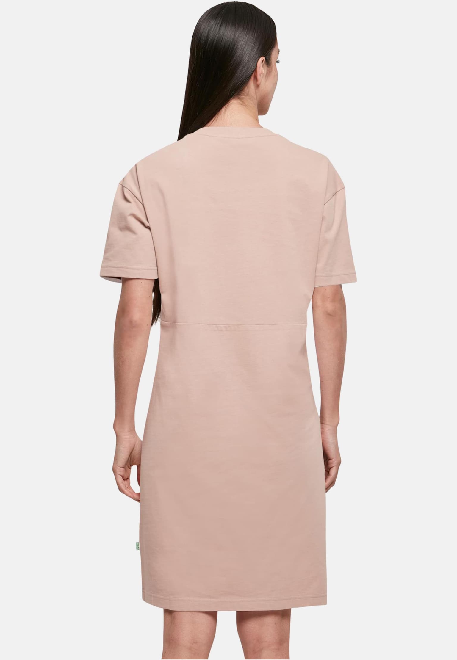 Merchcode POD Ladies Rose Oversized Slit Tee Dress – Bild 2