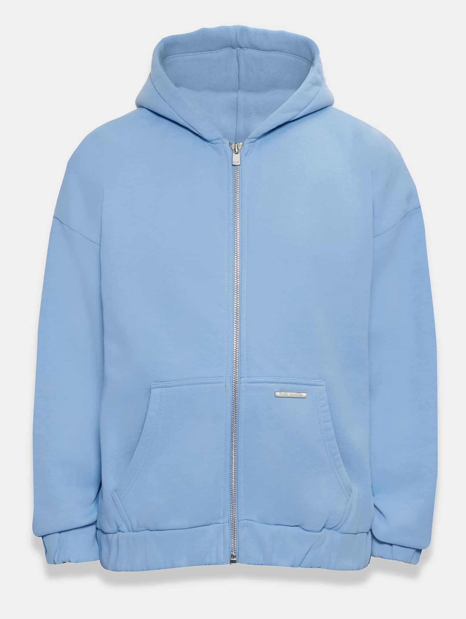 Dropsize Bazix Republiq Super Heavy Blank Zip Hoodie – Bild 4